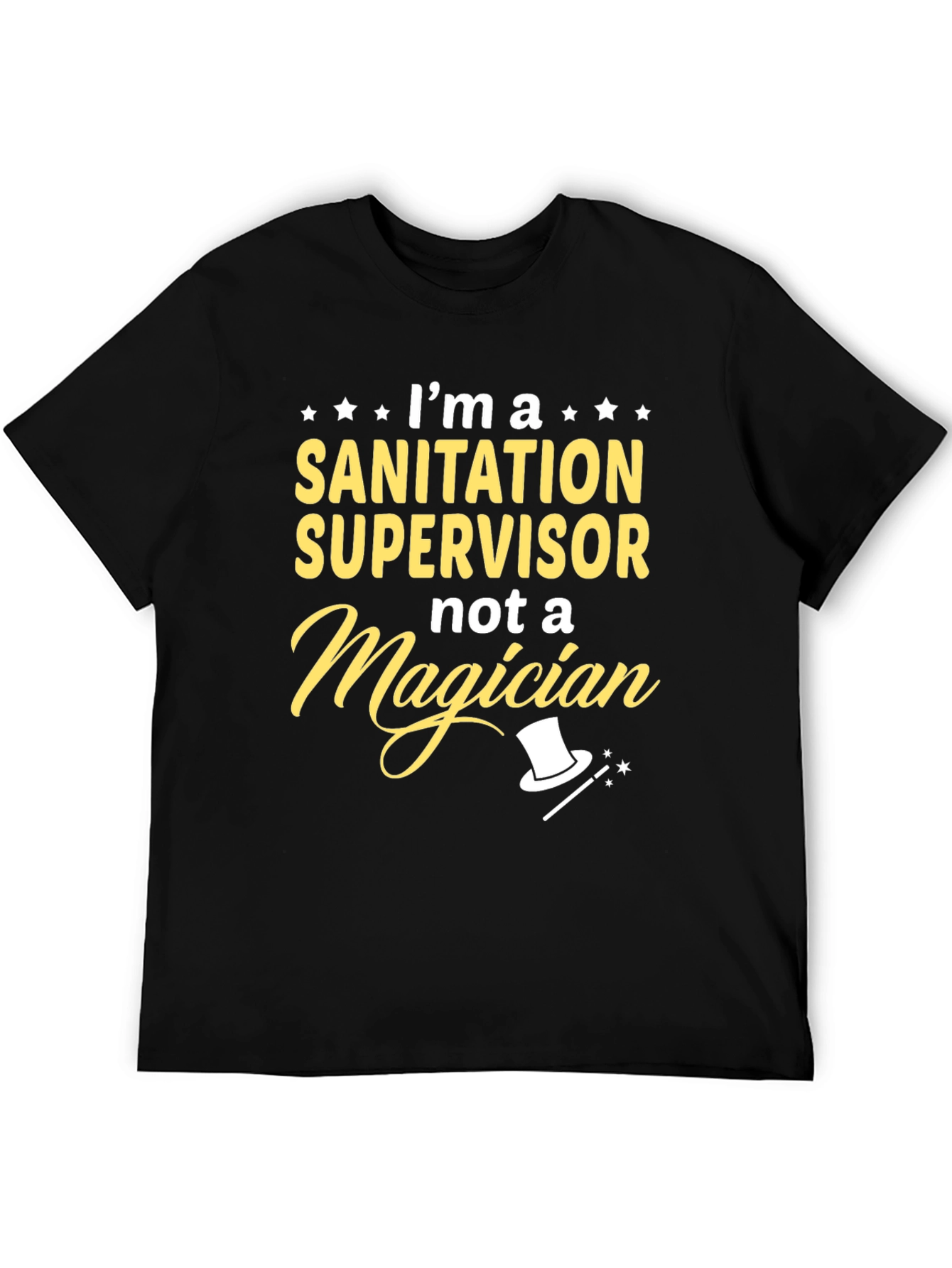 Sanitation Supervisor Novelty Graphic Tee