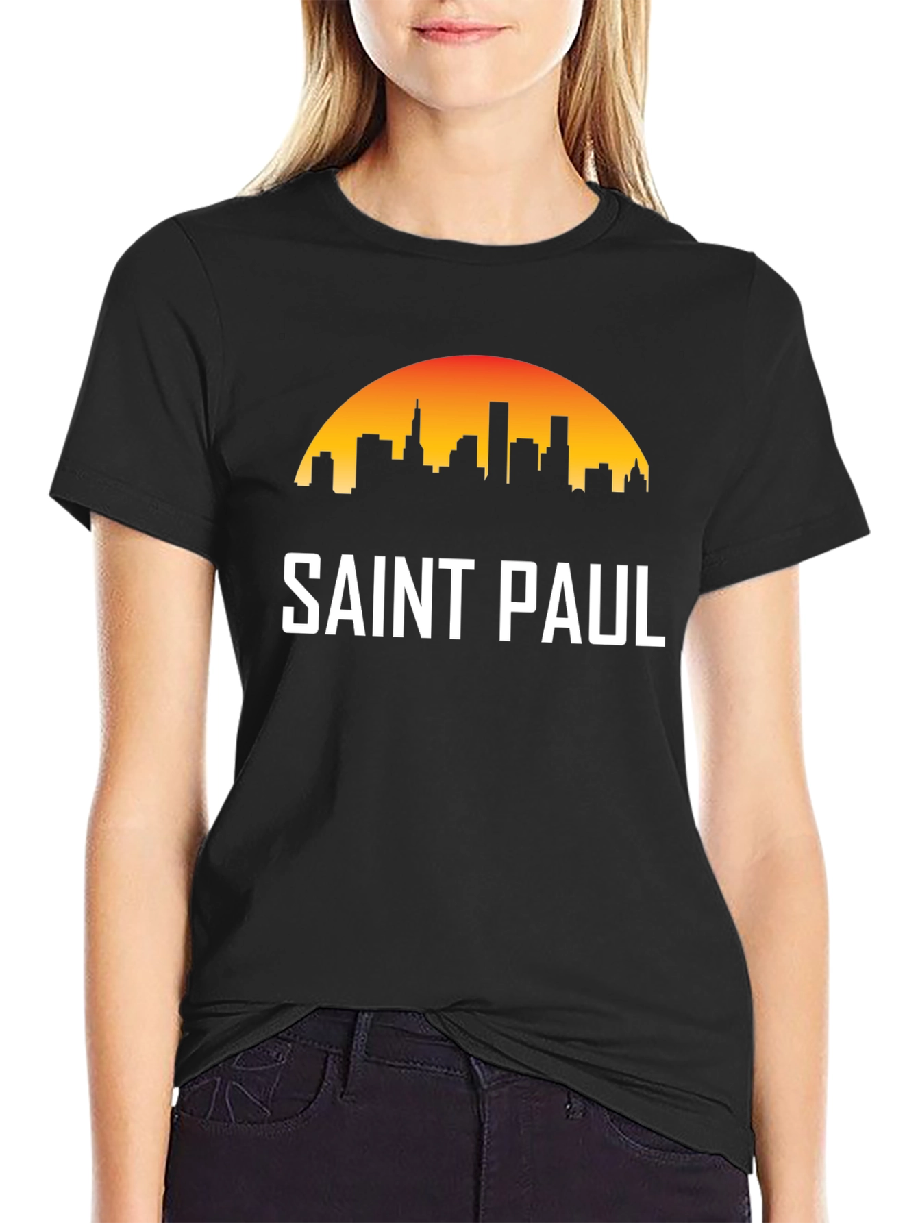 Saint Paul Skyline Graphic T-Shirt