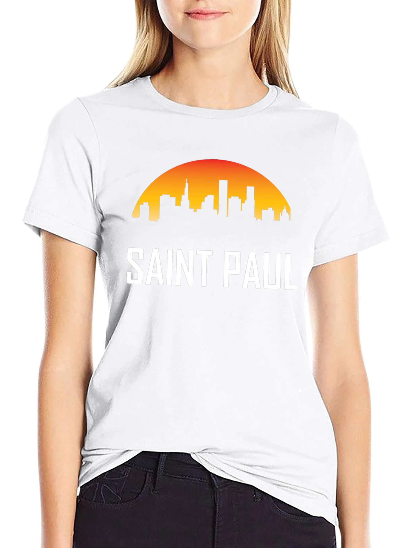 Saint Paul Skyline Graphic T-Shirt