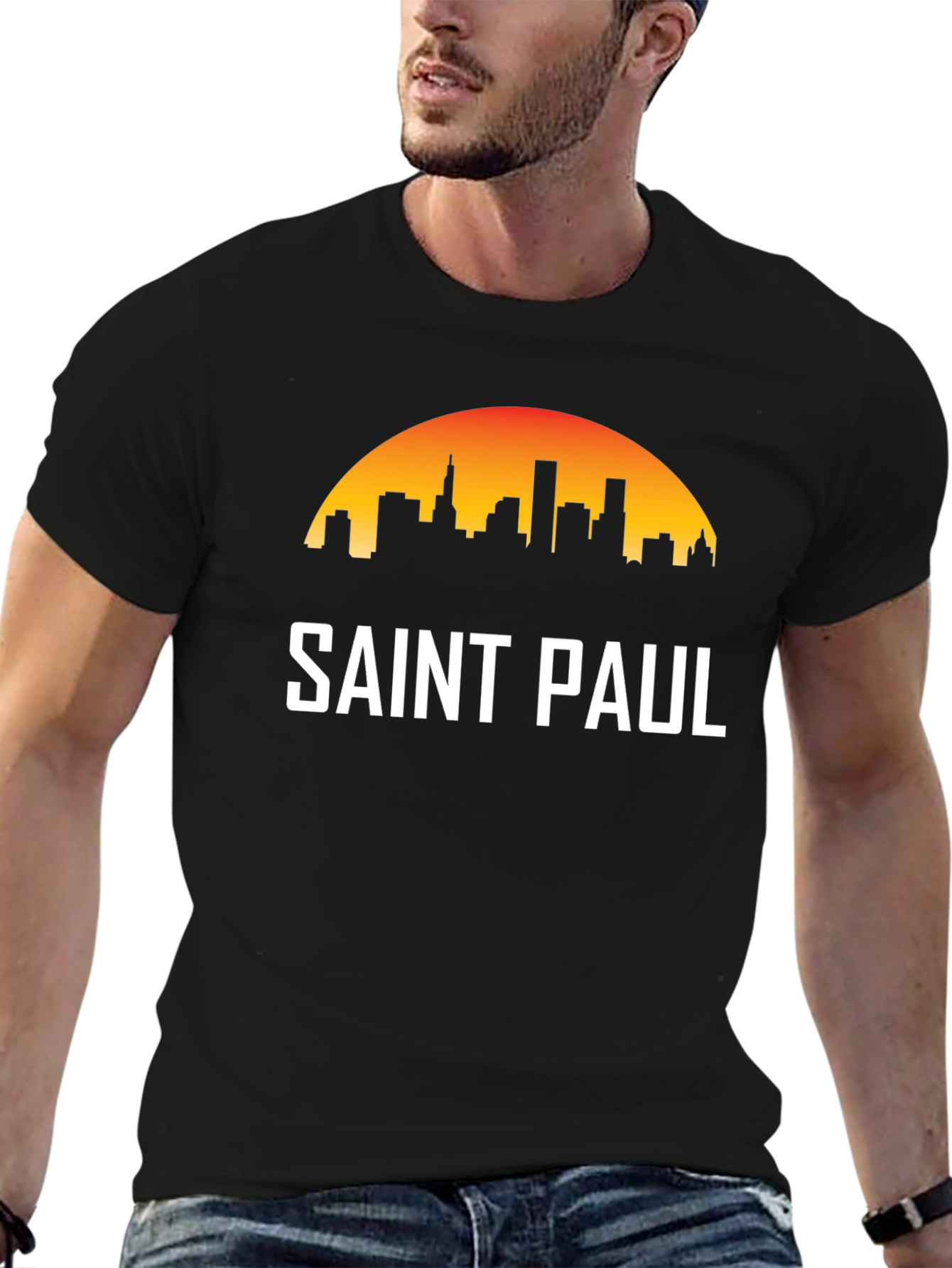 Saint Paul Skyline Graphic T-Shirt