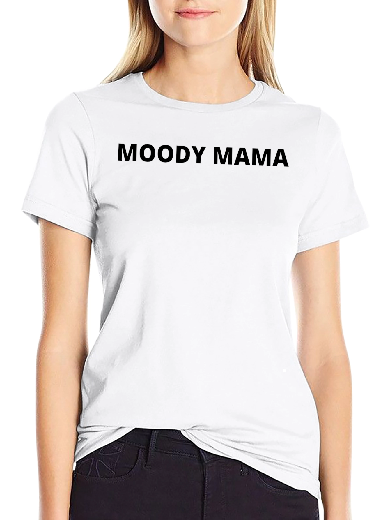Moody Mama Black T-Shirt
