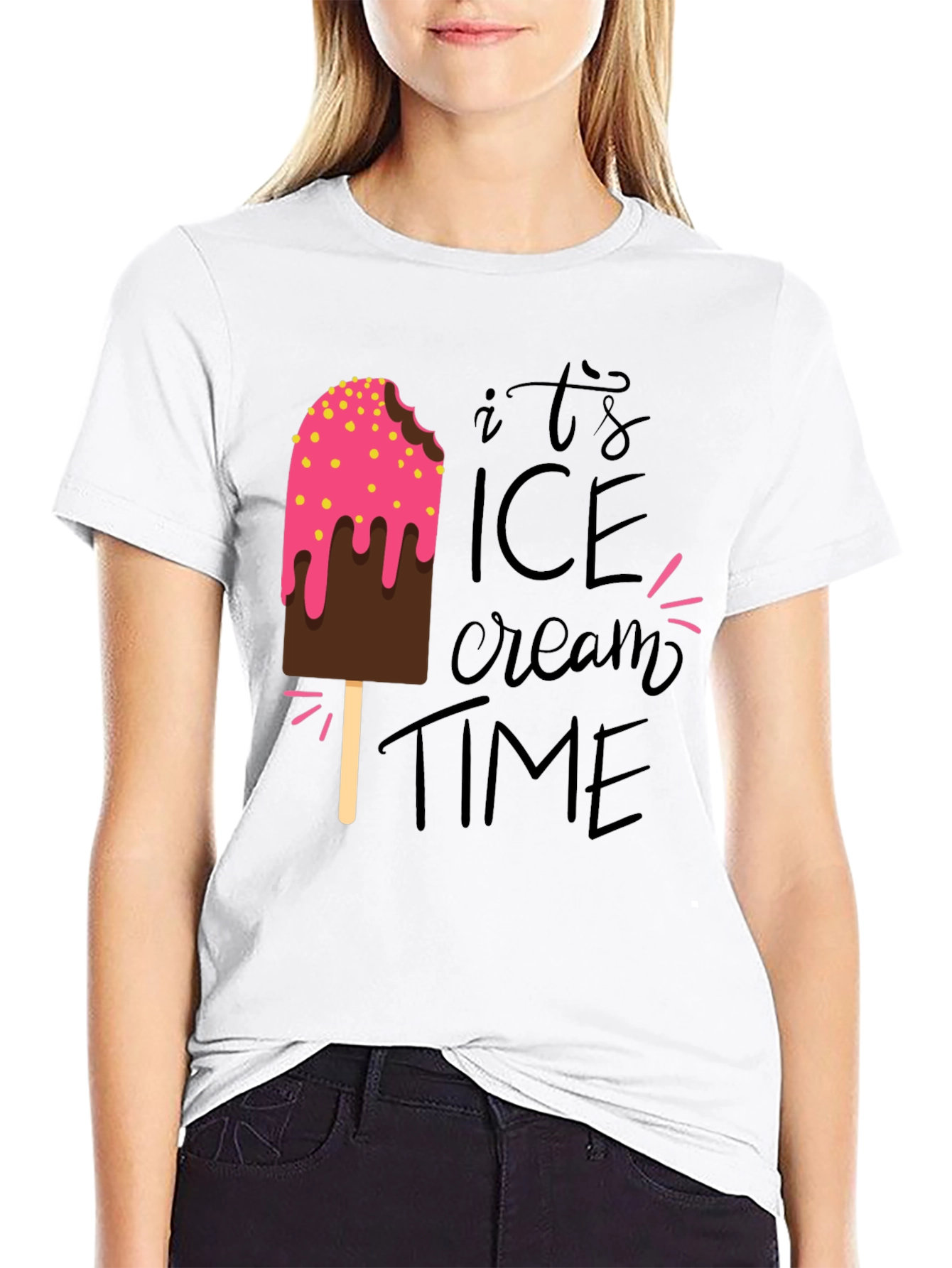 Ice Cream Time Graphic Tee