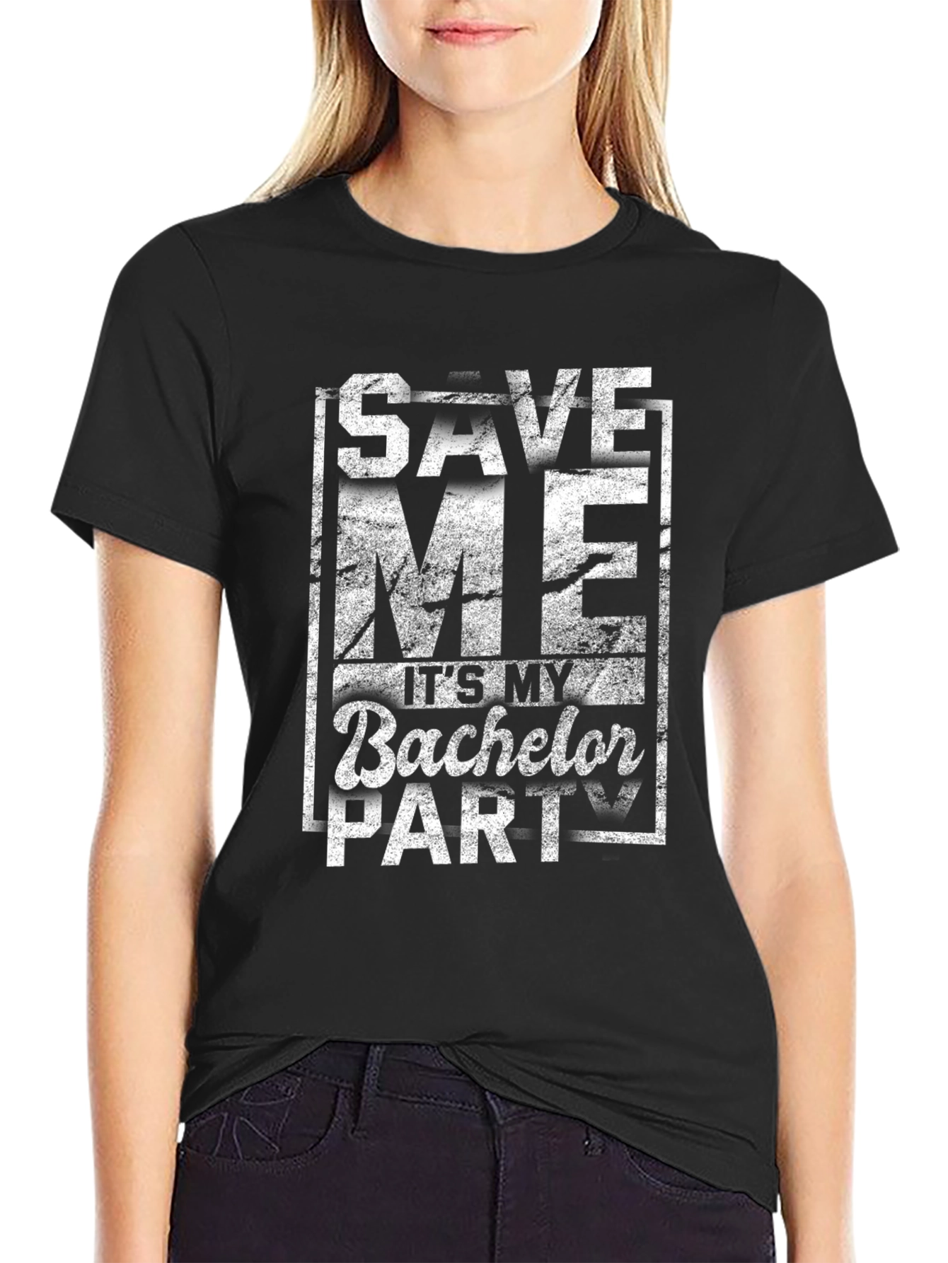 Save Me Bachelor Party Graphic T-Shirt