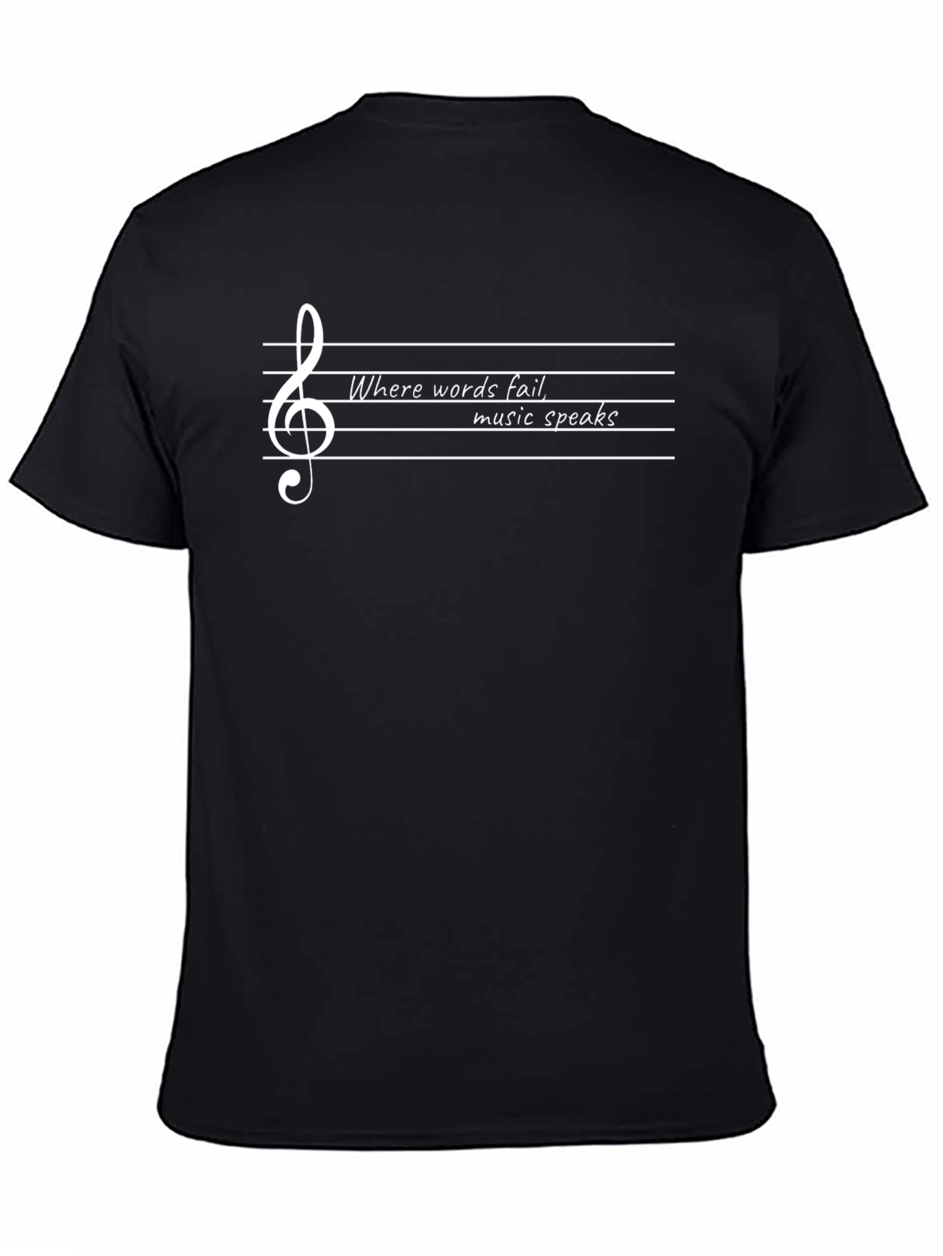 Music Speaks T-Shirt -  Musician Gift