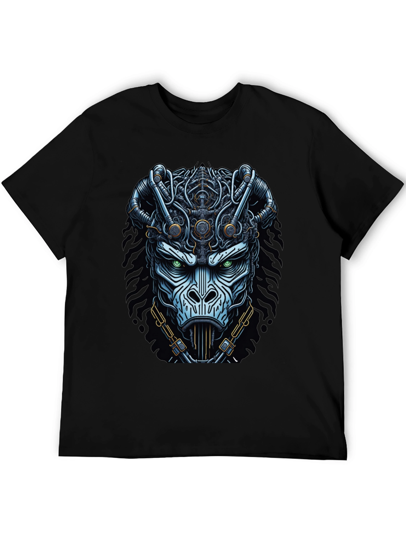 Steampunk Gorilla Graphic Tee - Unique Design