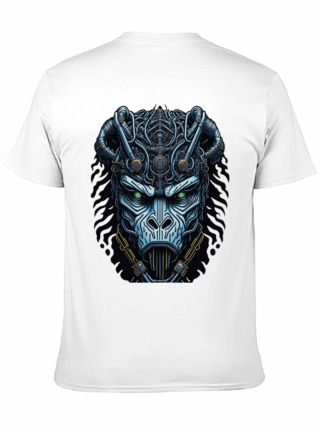 Steampunk Gorilla Graphic Tee - Unique Design