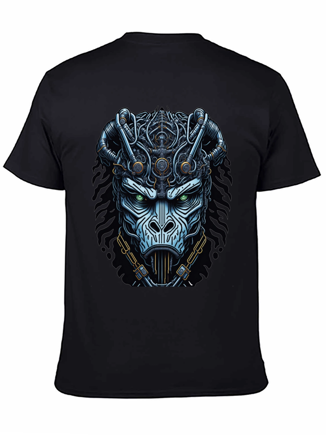 Steampunk Gorilla Graphic Tee - Unique Design