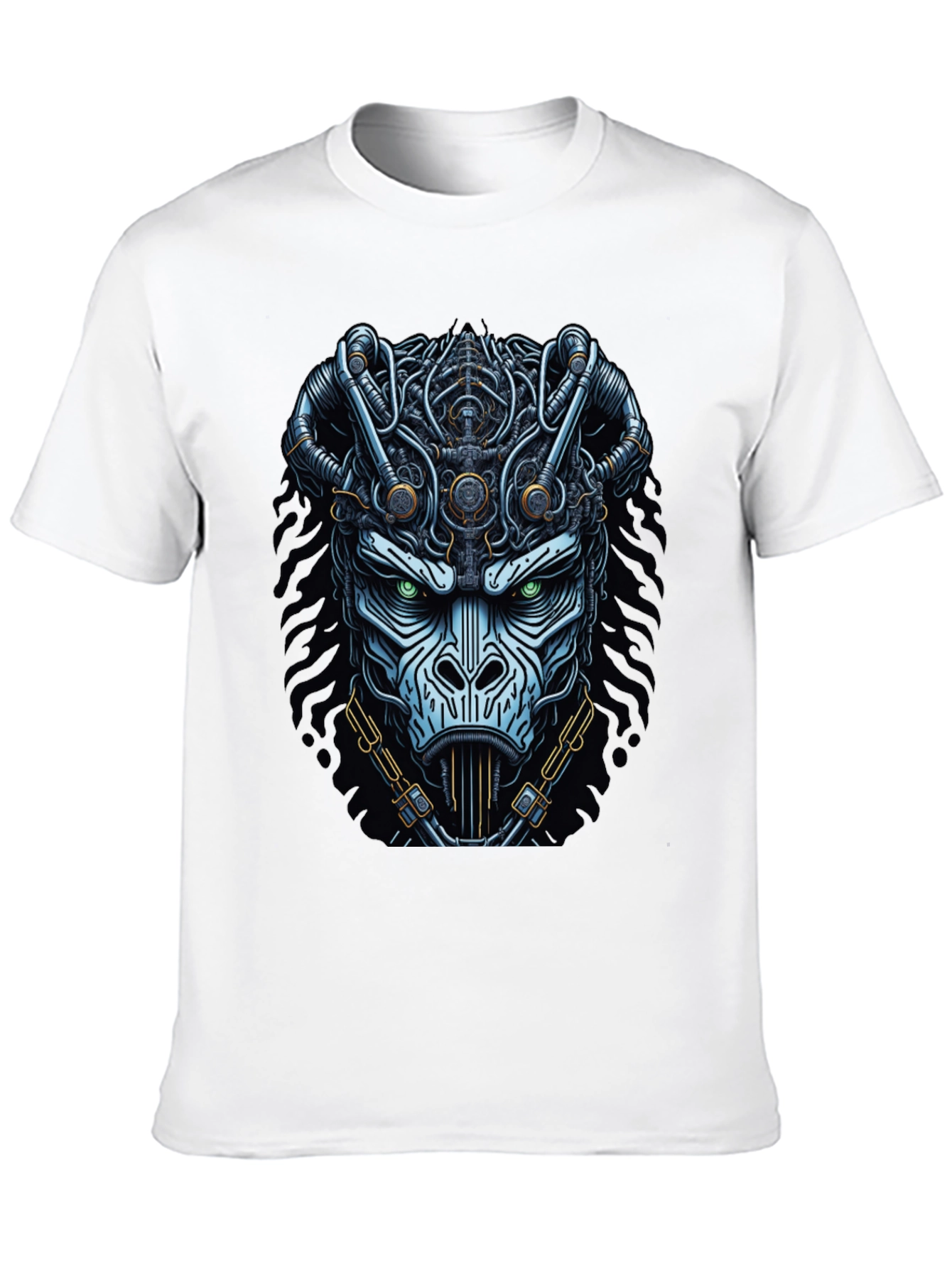 Steampunk Gorilla Graphic Tee - Unique Design