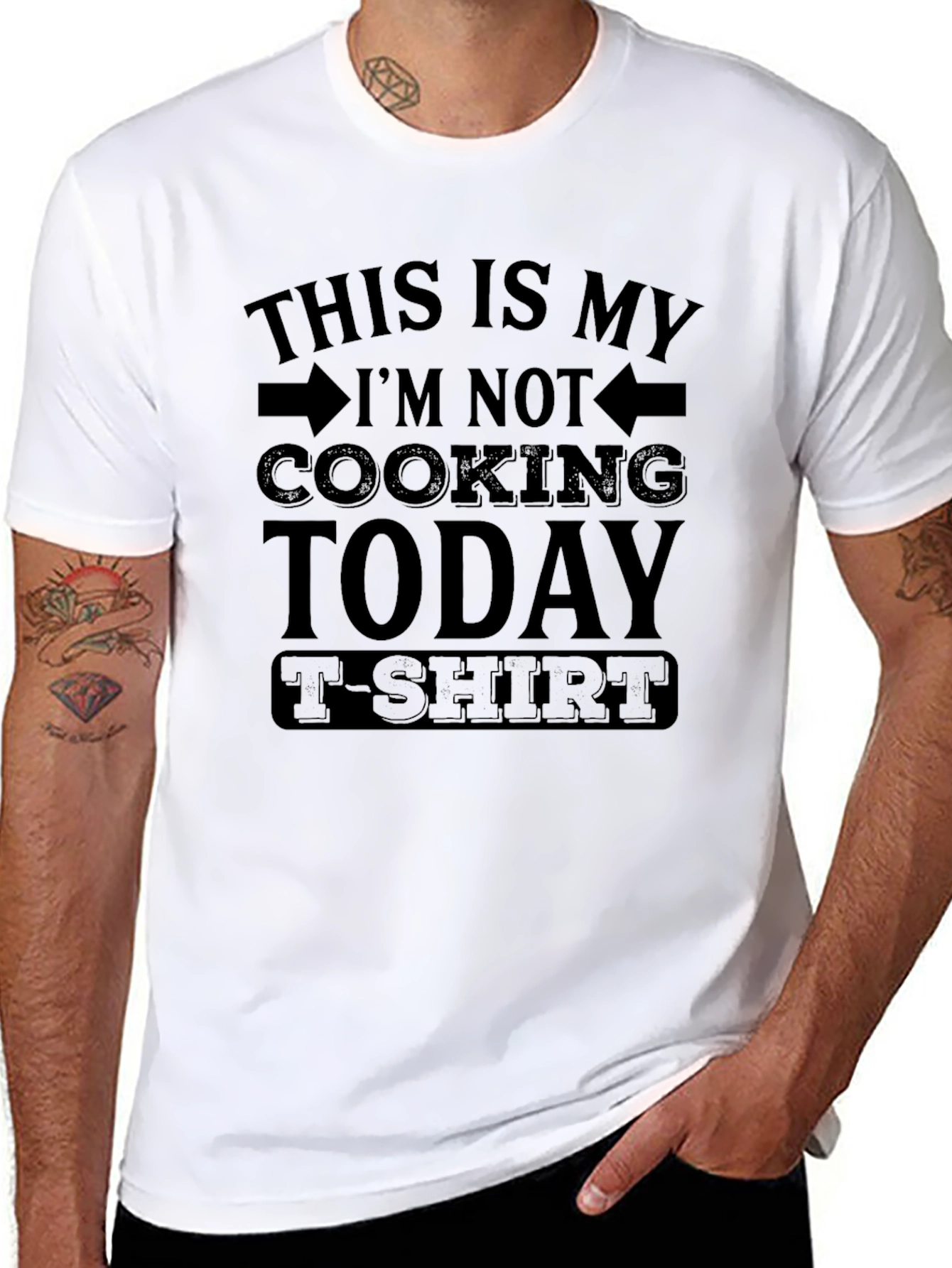 Funny Cooking T-Shirt - Im Not Cooking Today