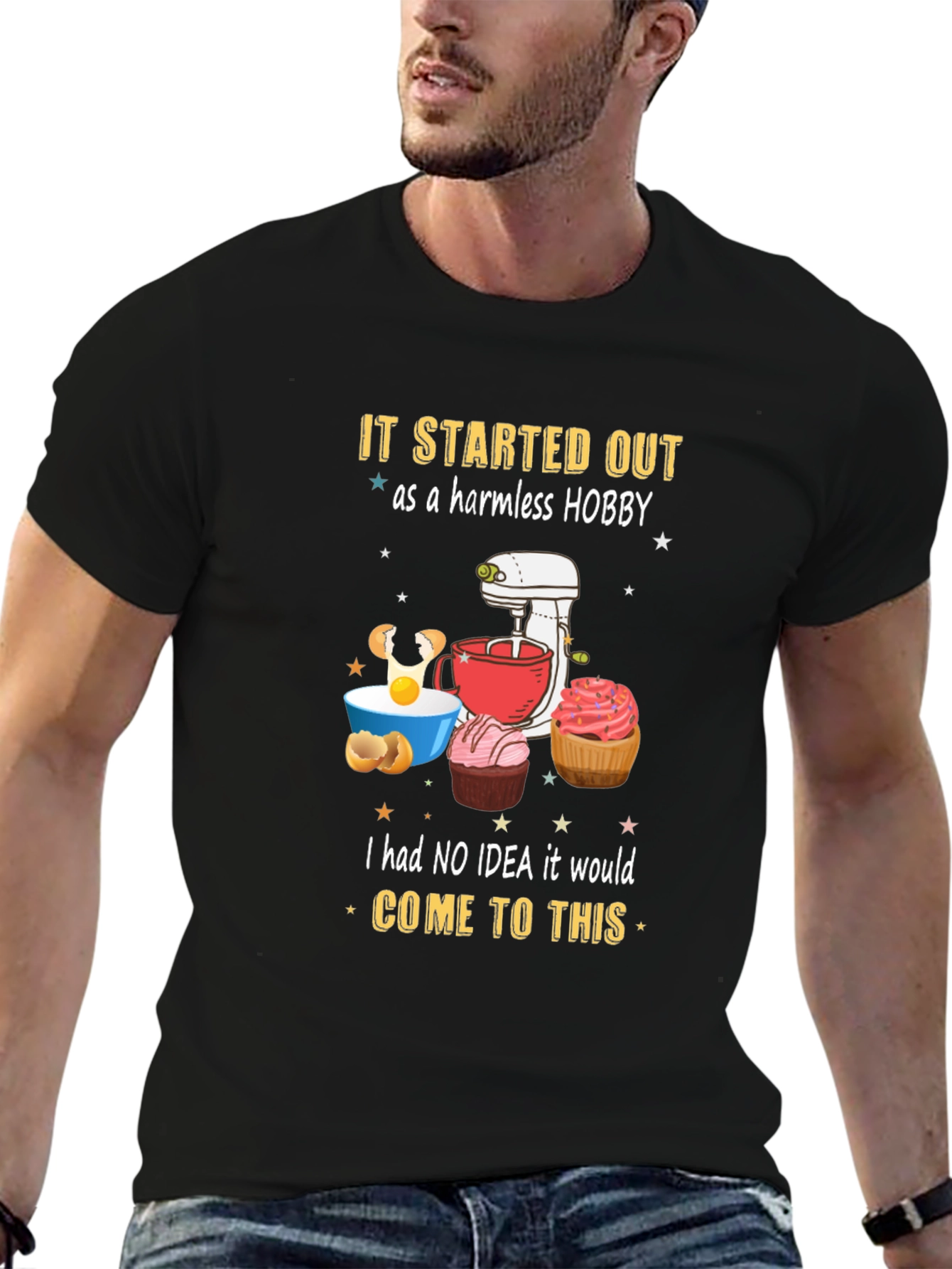 Baking Hobby T-Shirt: Harmless Hobby