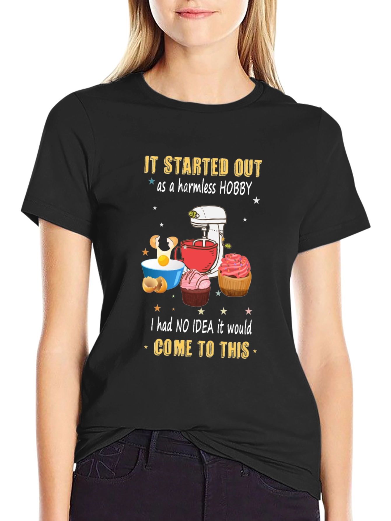 Baking Hobby T-Shirt: Harmless Hobby