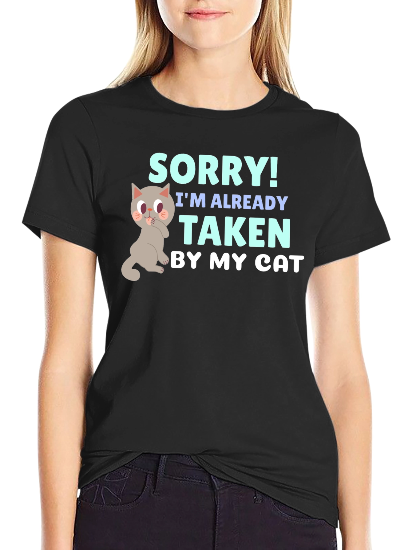 Sorry Im Already Taken By My Cat T-Shirt