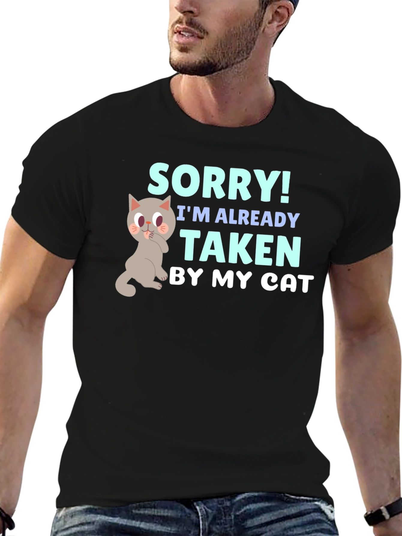 Sorry Im Already Taken By My Cat T-Shirt