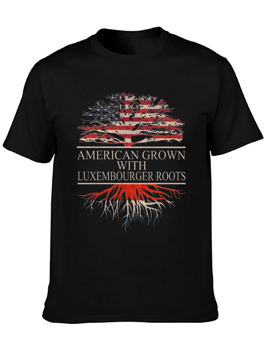 American Grown with Luxembourger Roots T-Shirt