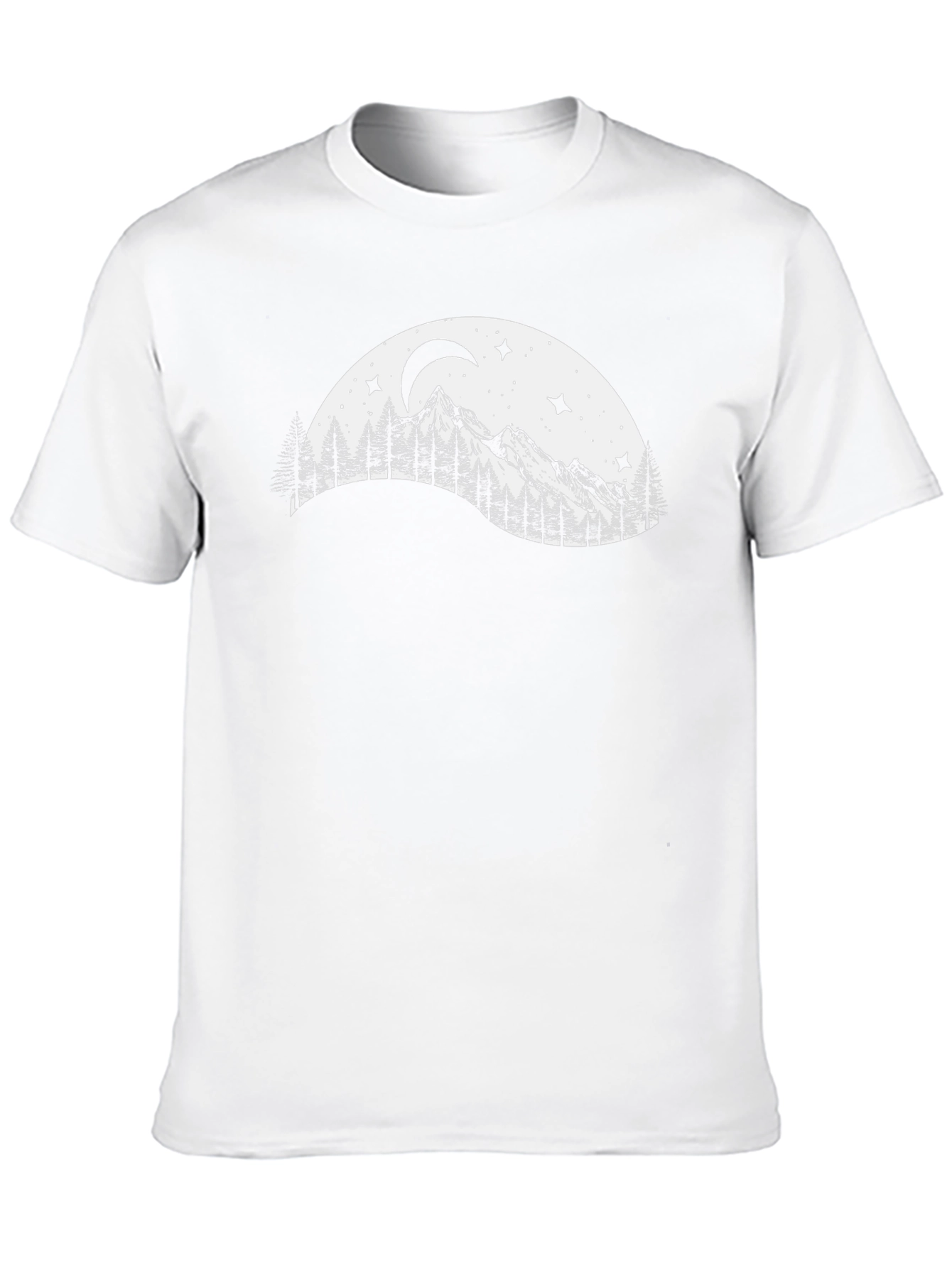 Mountain Moon Graphic T-Shirt