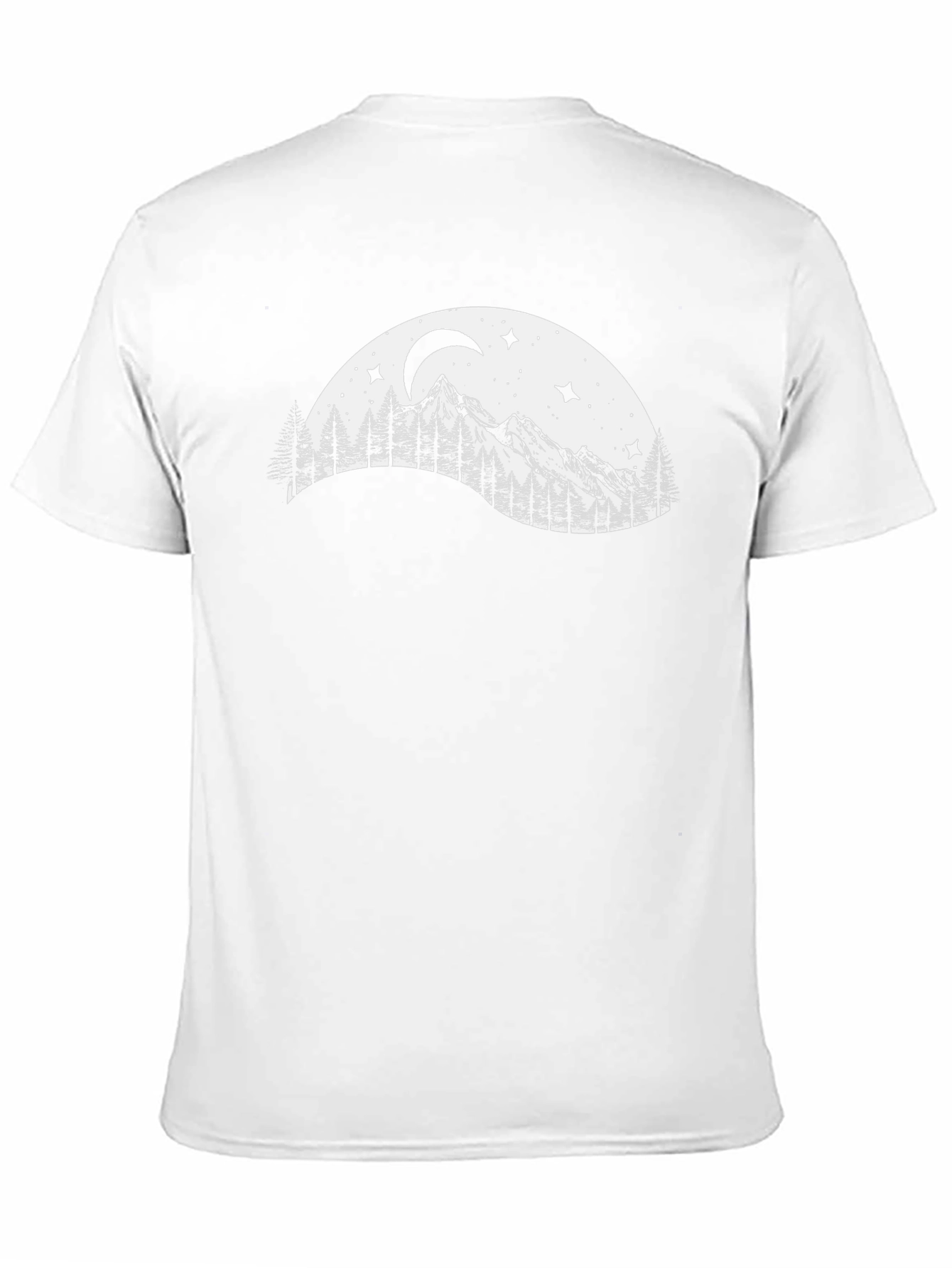 Mountain Moon Graphic T-Shirt