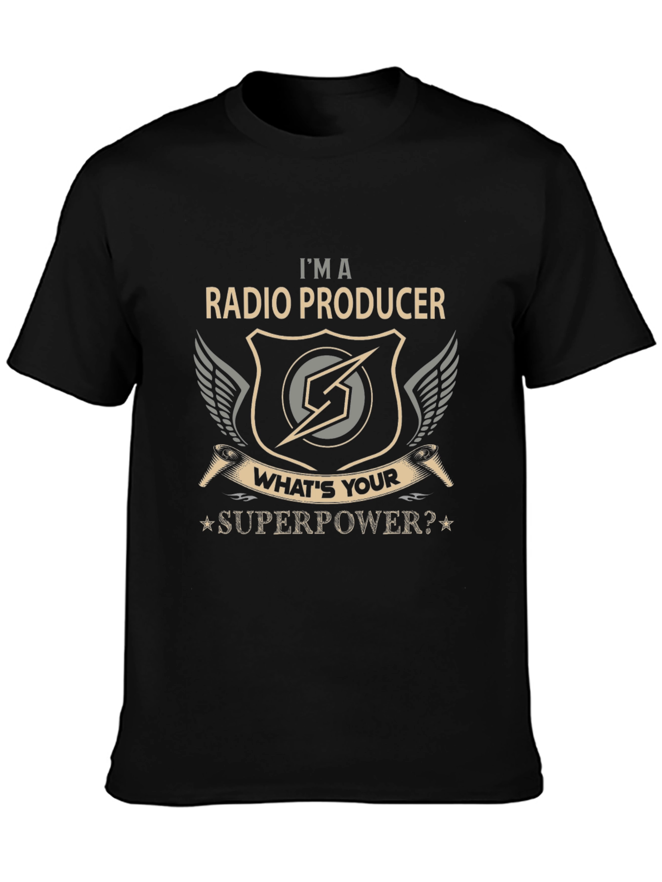 Radio Producer Superpower T-Shirt