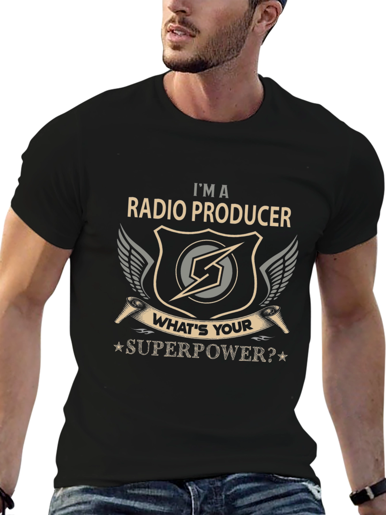 Radio Producer Superpower T-Shirt