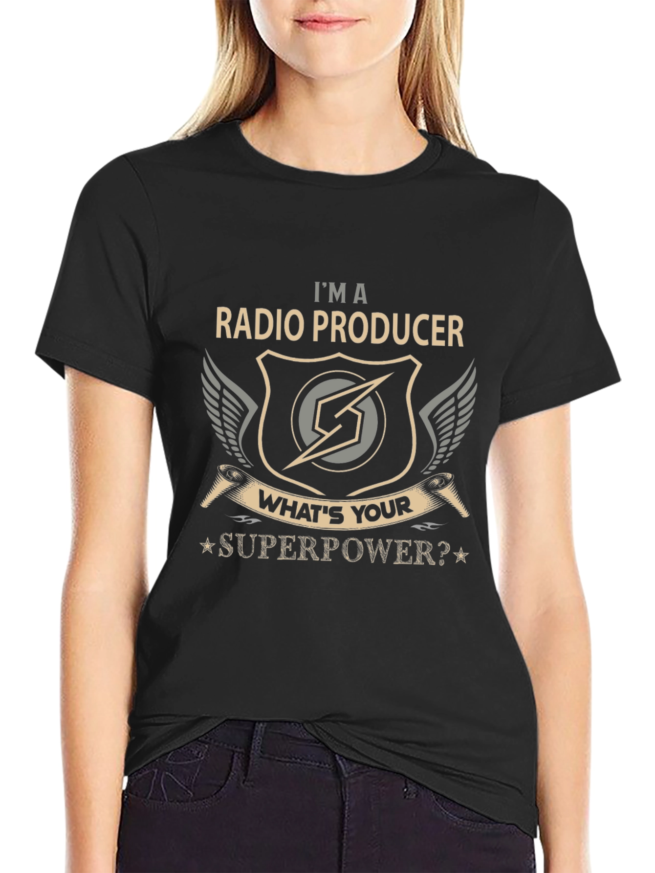 Radio Producer Superpower T-Shirt