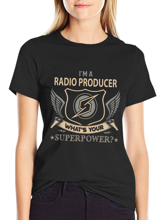 Radio Producer Superpower T-Shirt