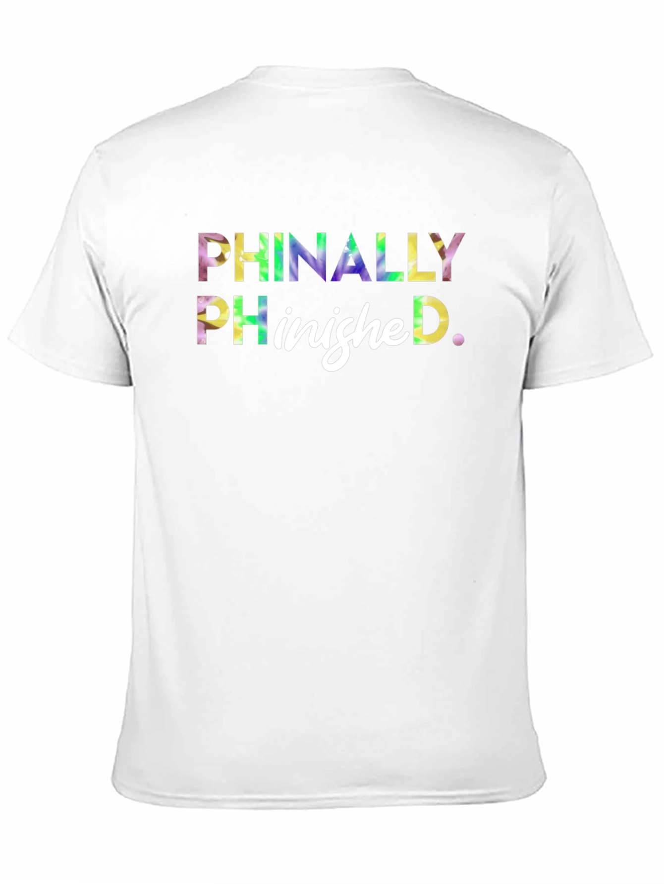 Phinally Phinished Graphic Tee - Black Unisex T-Shirt