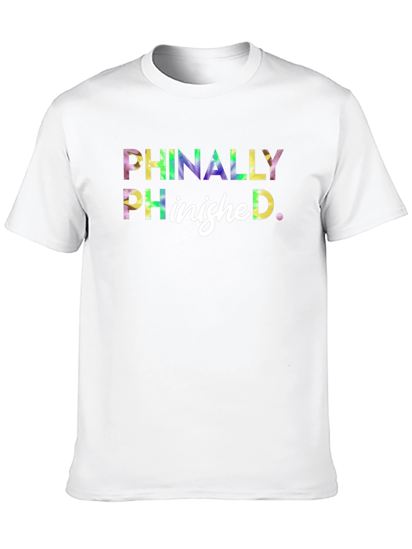 Phinally Phinished Graphic Tee - Black Unisex T-Shirt