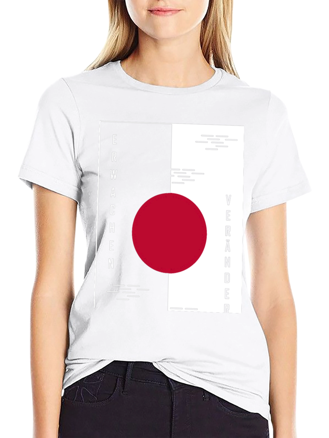 Modern Geometric Graphic Tee