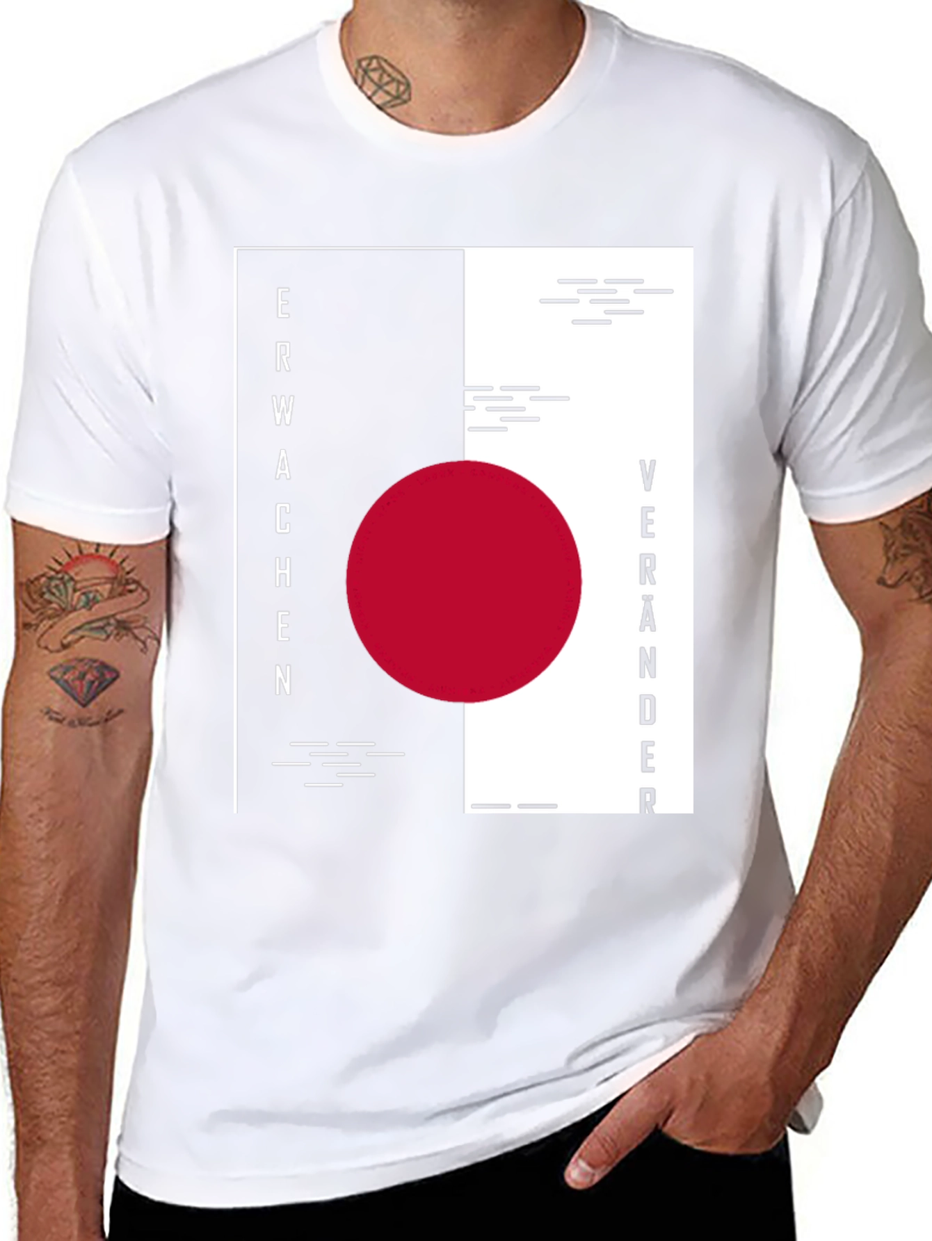 Modern Geometric Graphic Tee