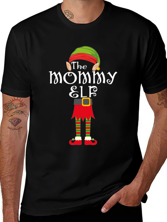 Mommy Elf Christmas T-Shirt