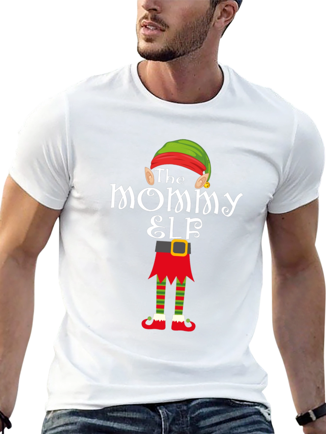 Mommy Elf Christmas T-Shirt
