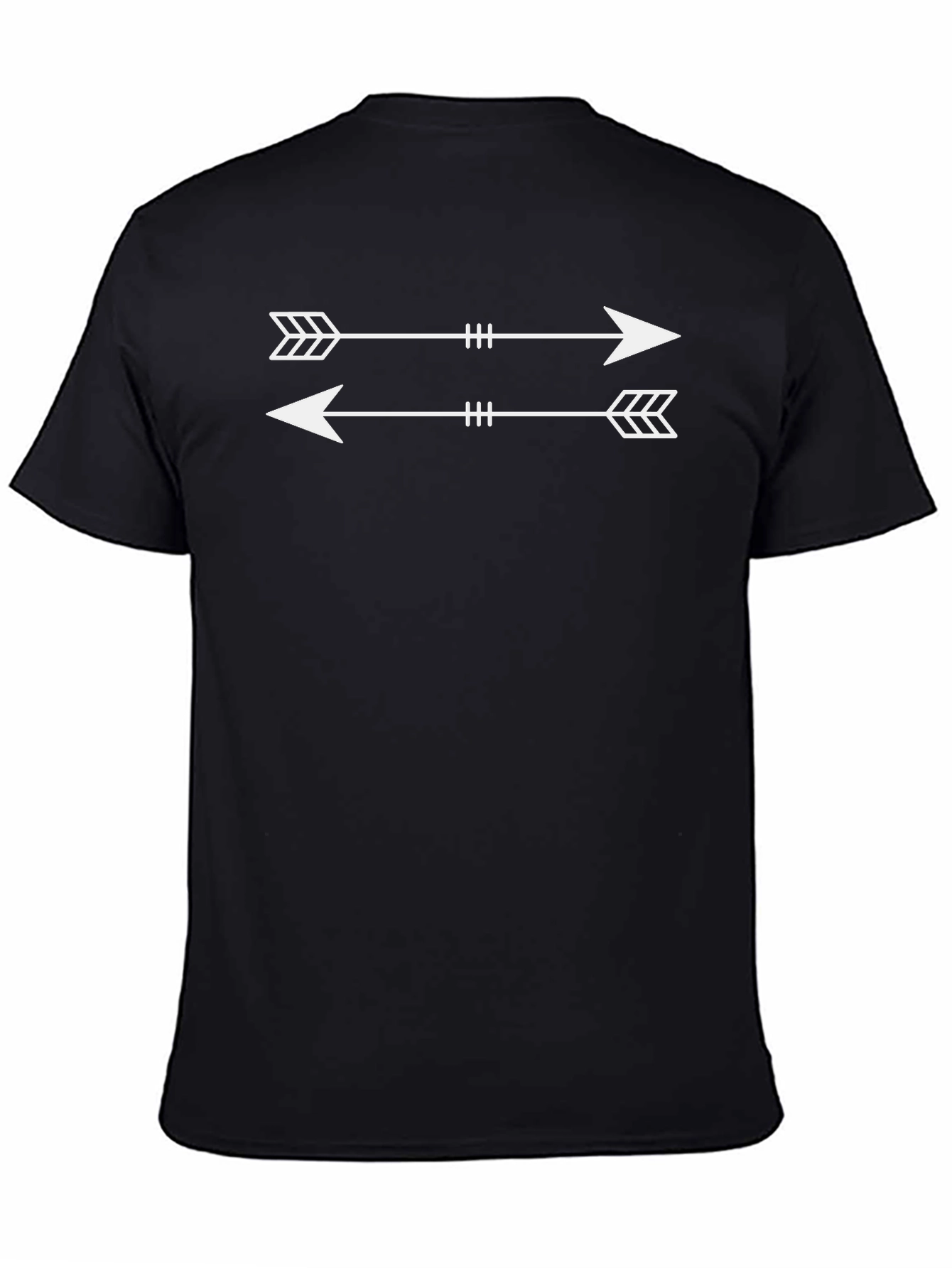Arrow Graphic Print Tee - Stylish Casual Wear