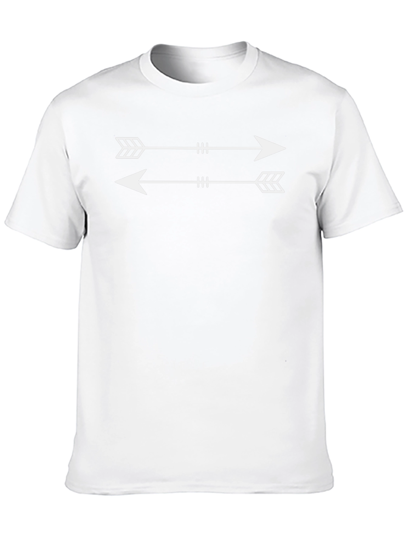 Arrow Graphic Print Tee - Stylish Casual Wear