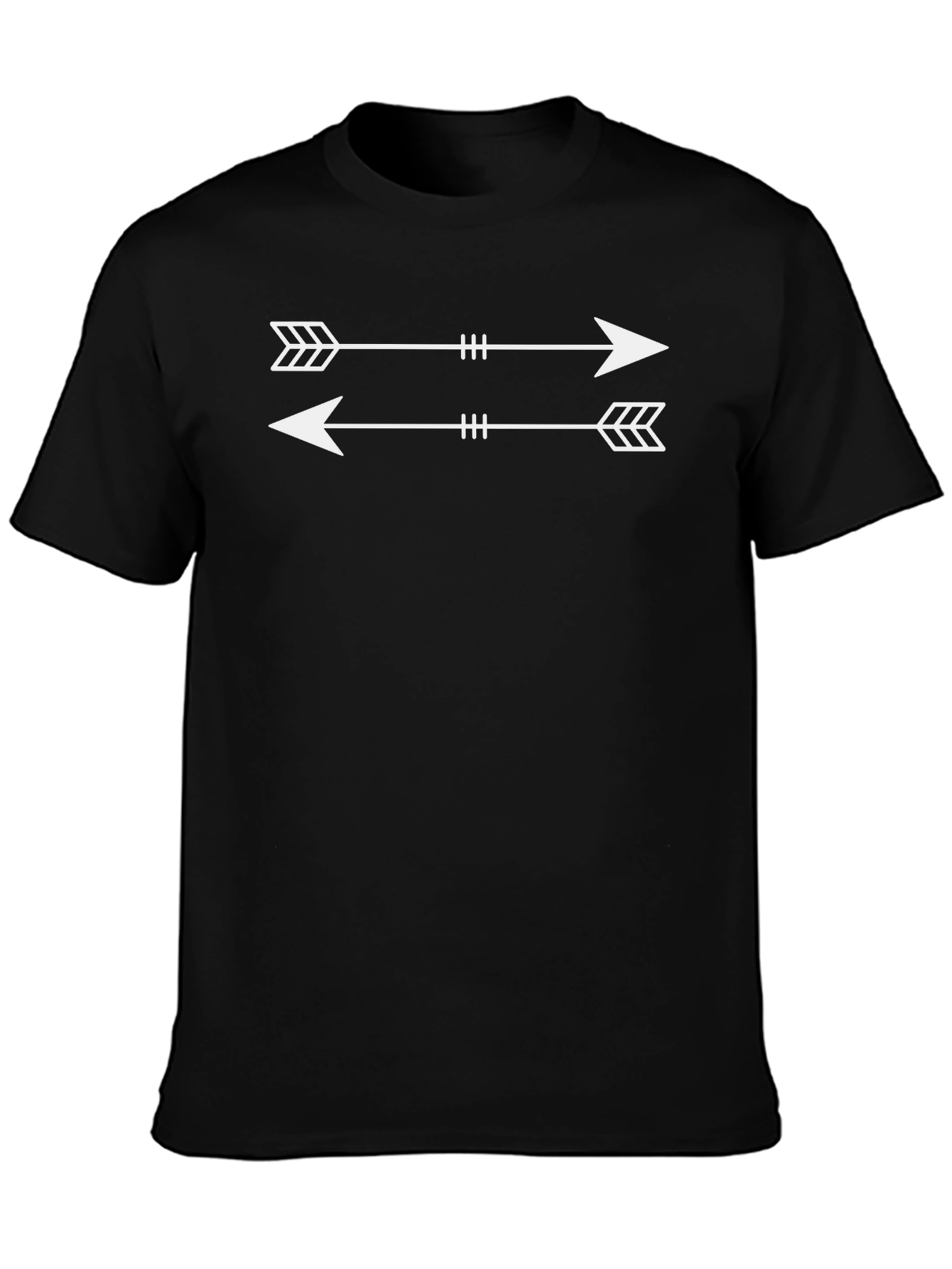 Arrow Graphic Print Tee - Stylish Casual Wear