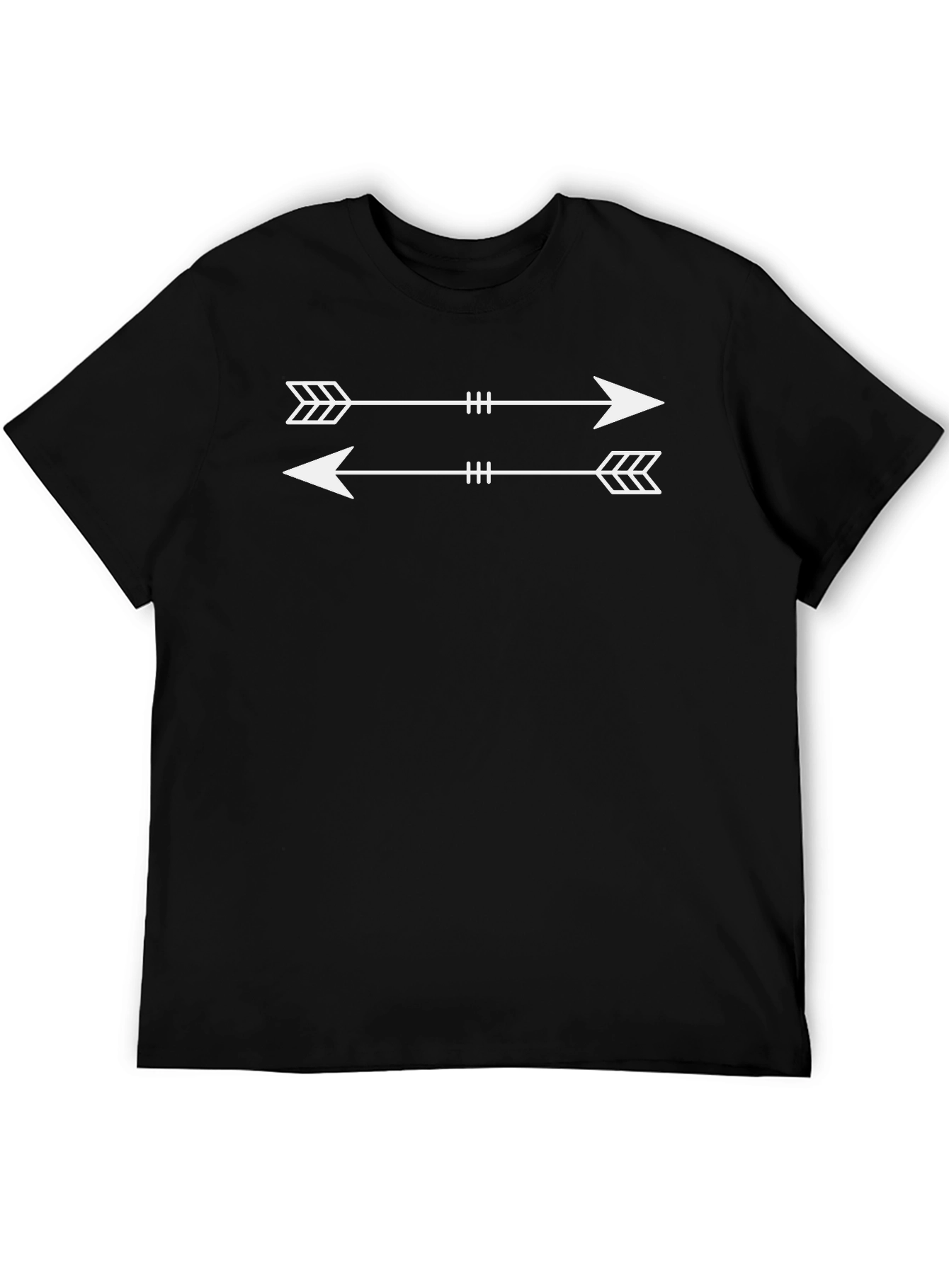 Arrow Graphic Print Tee - Stylish Casual Wear