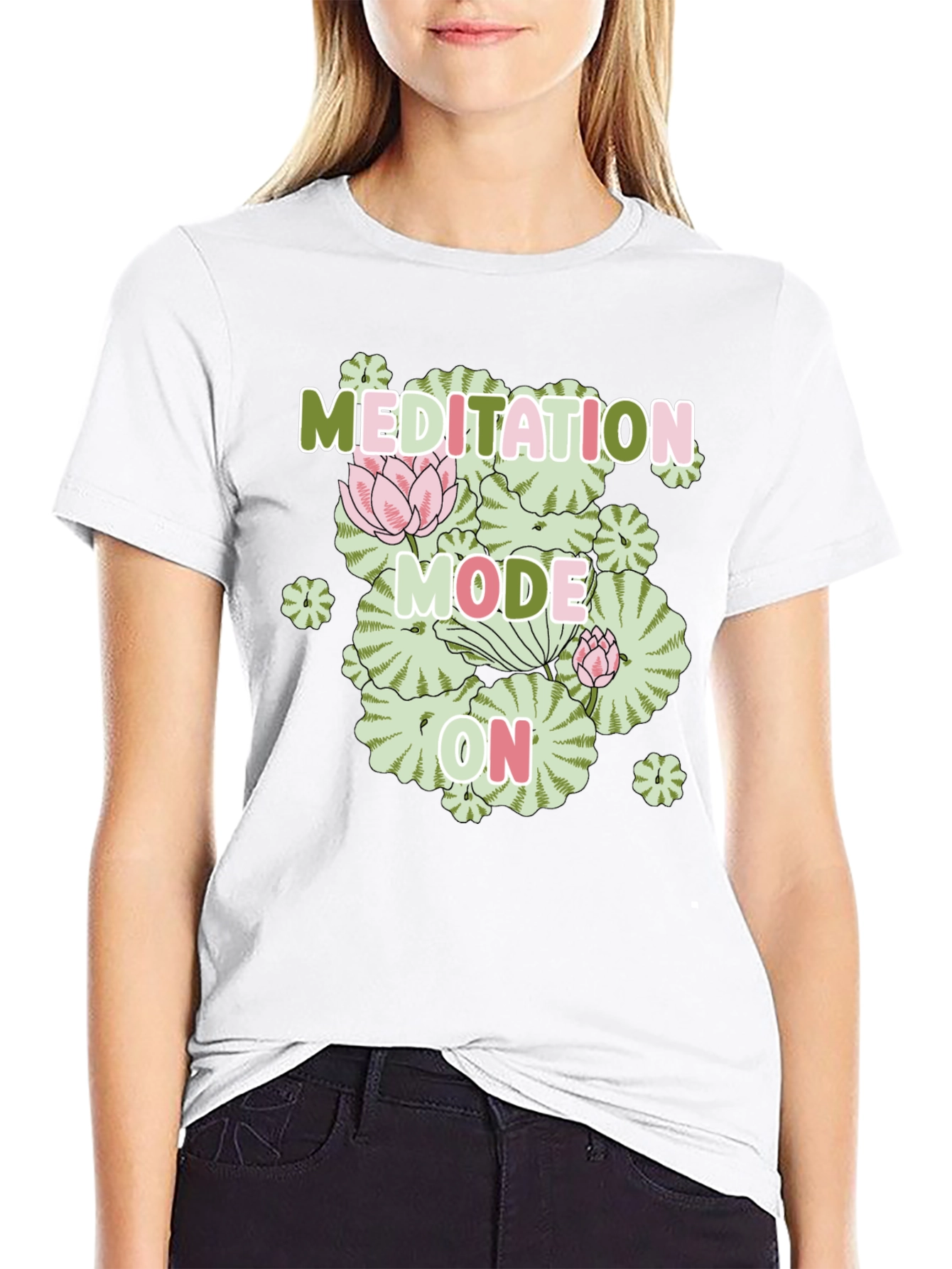 Meditation Mode On Graphic Tee