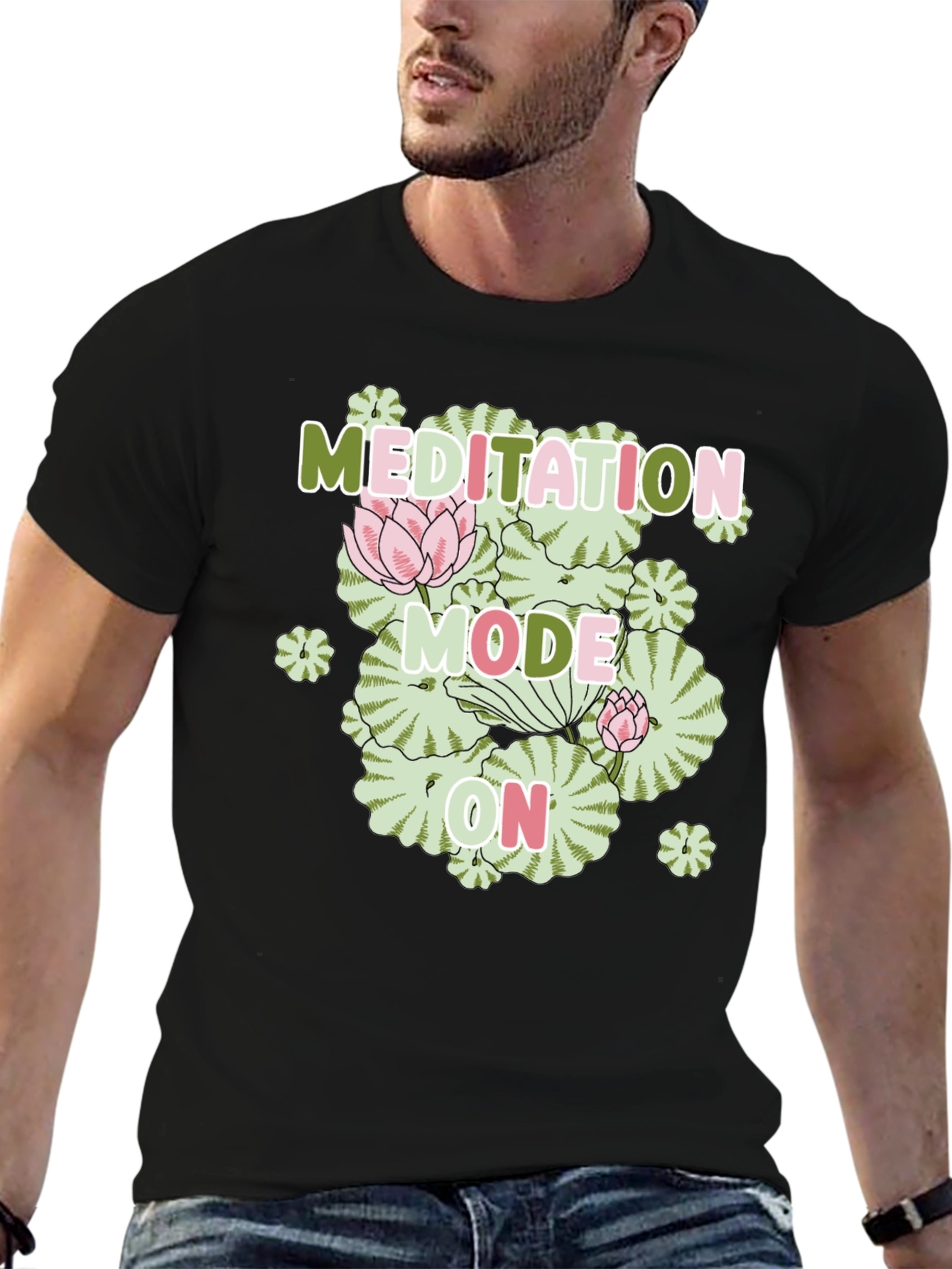 Meditation Mode On Graphic Tee