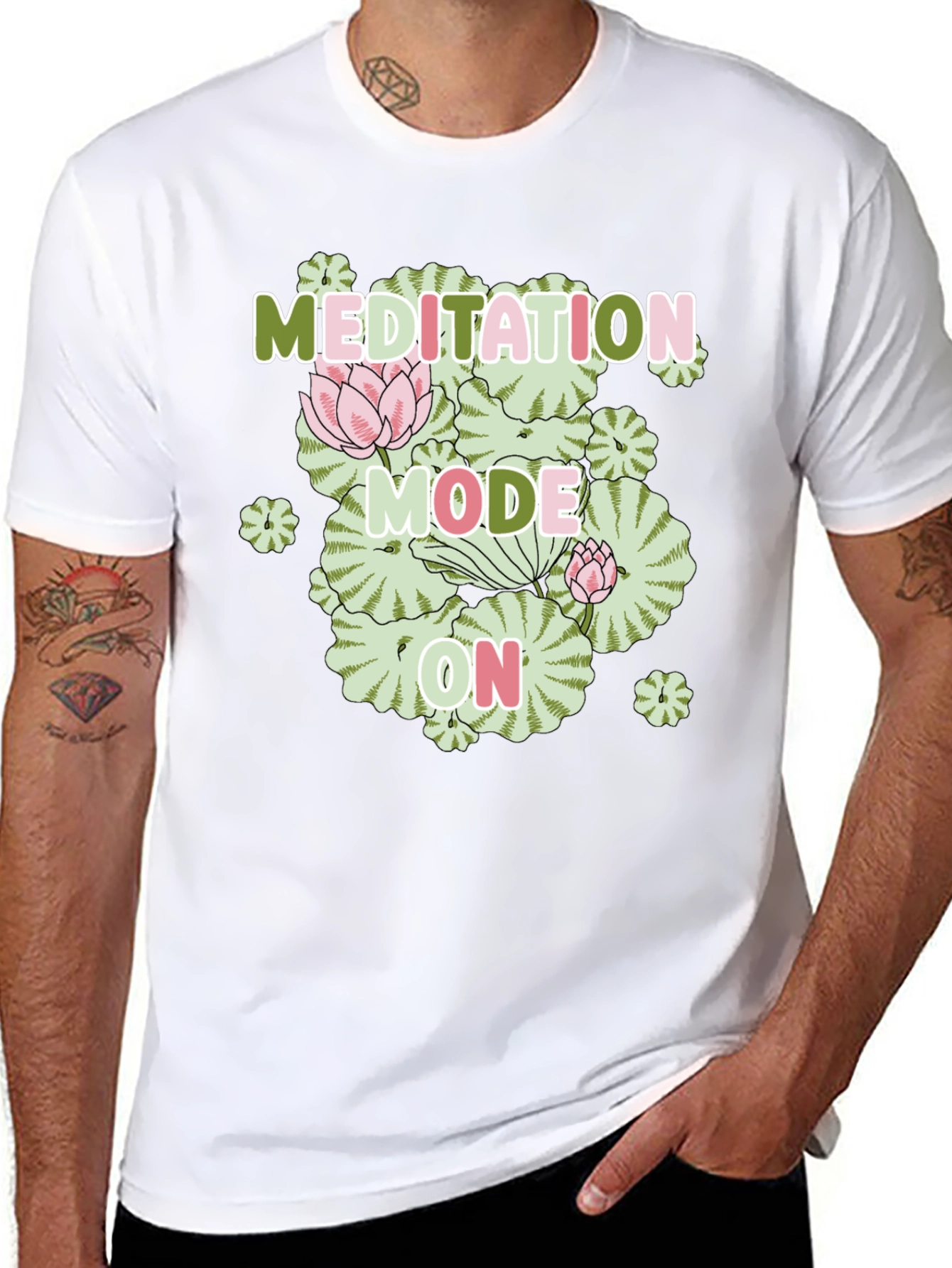 Meditation Mode On Graphic Tee