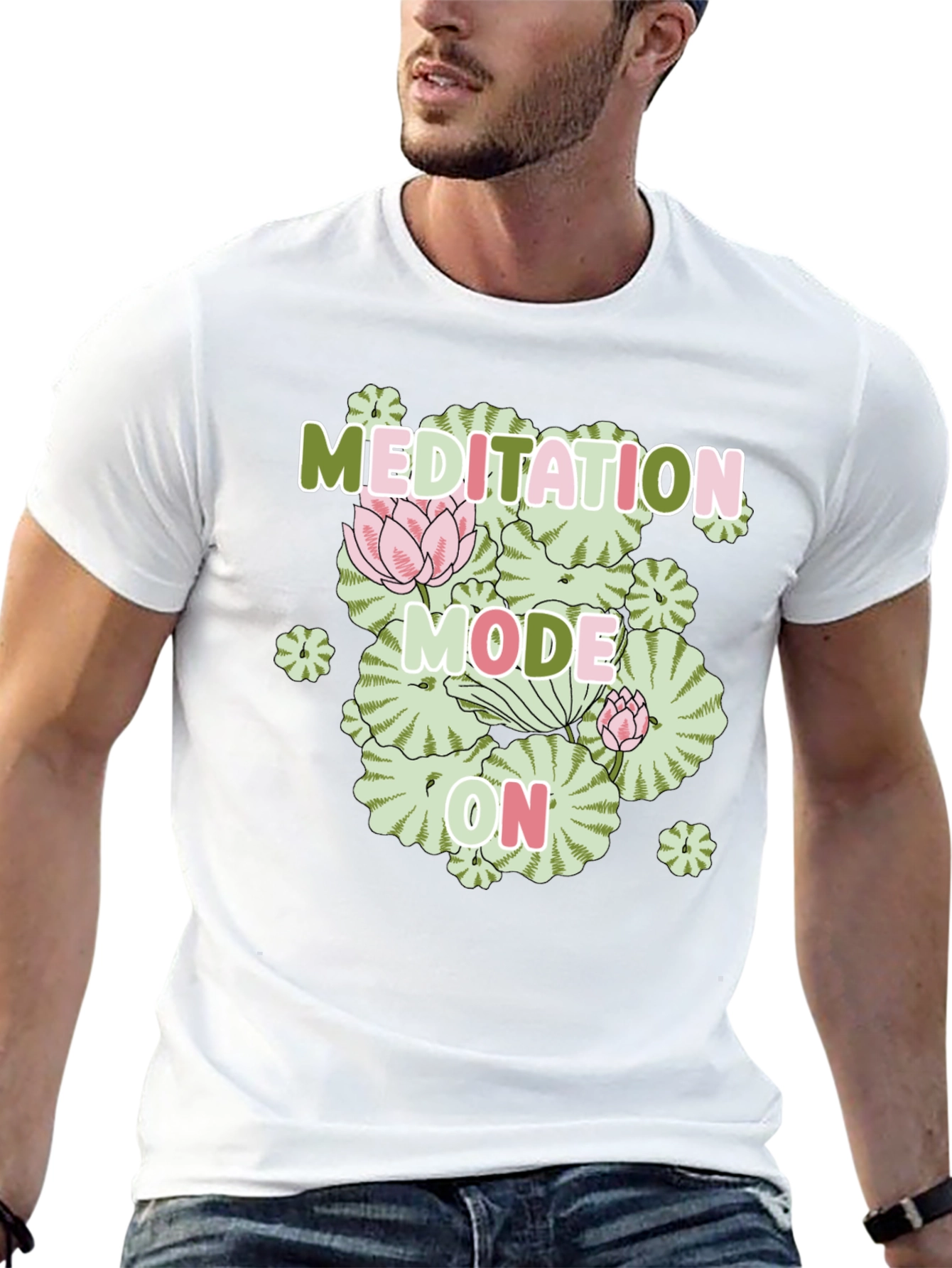 Meditation Mode On Graphic Tee