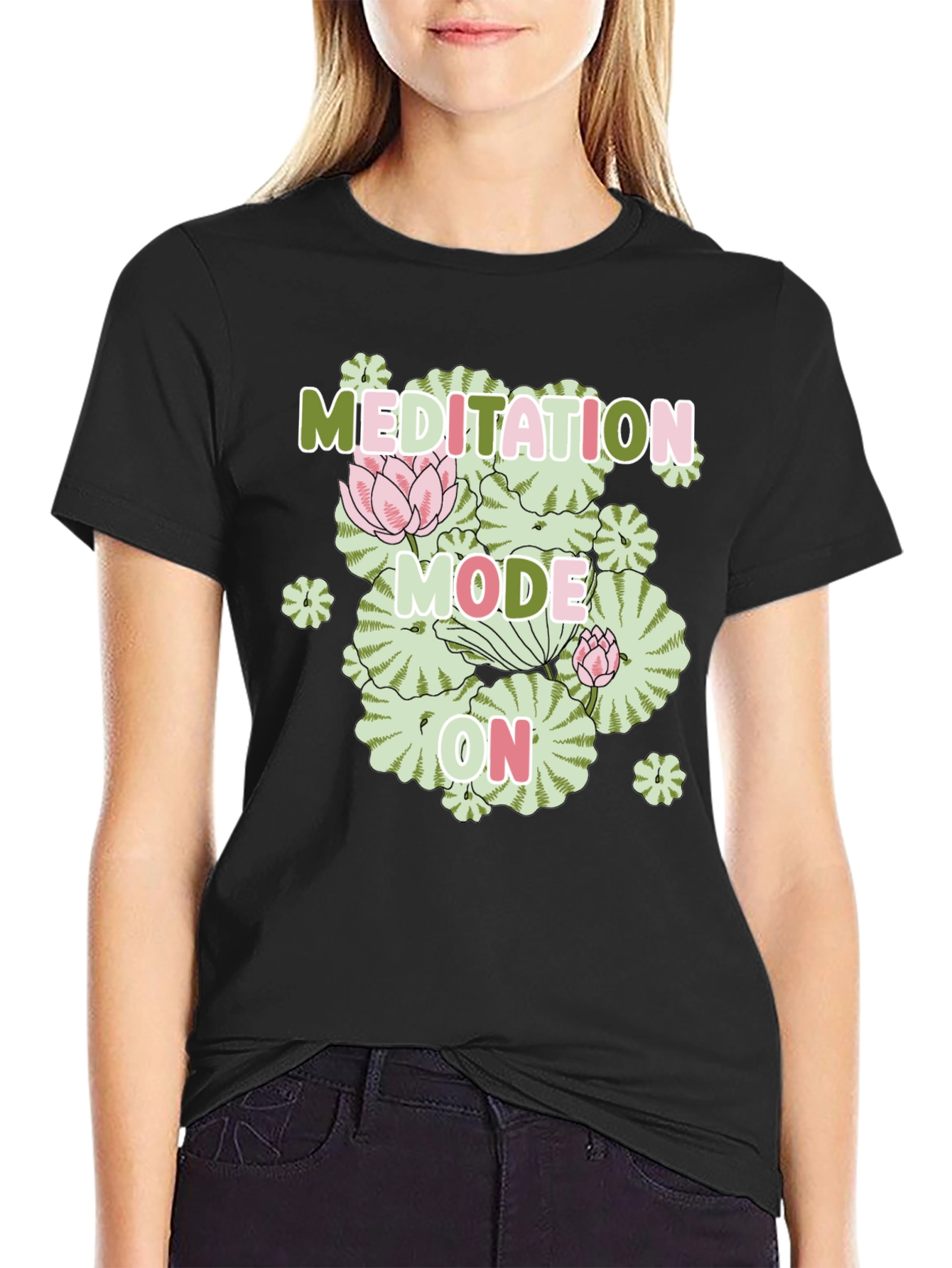 Meditation Mode On Graphic Tee