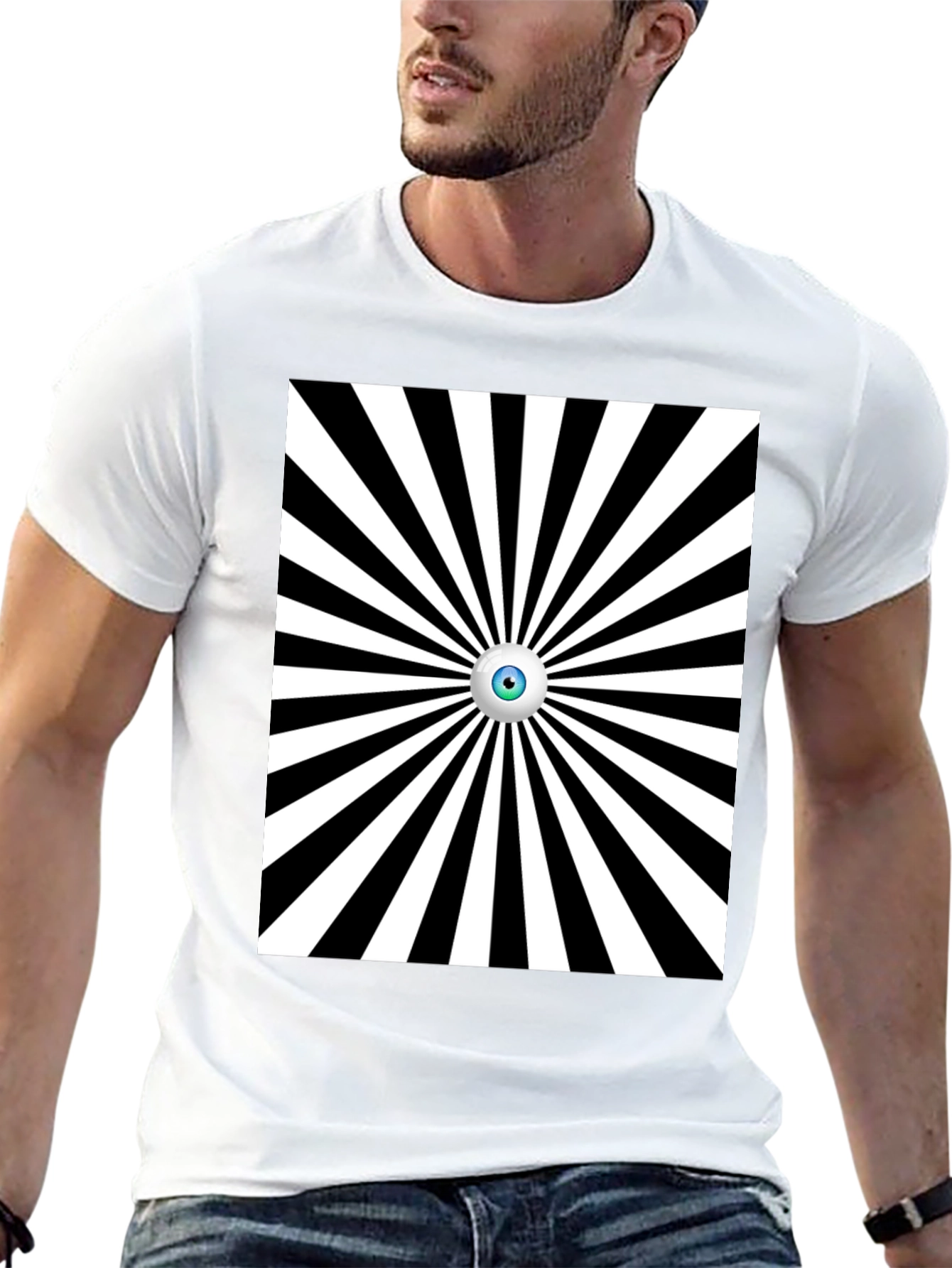 Hypnotic Eye Graphic T-Shirt