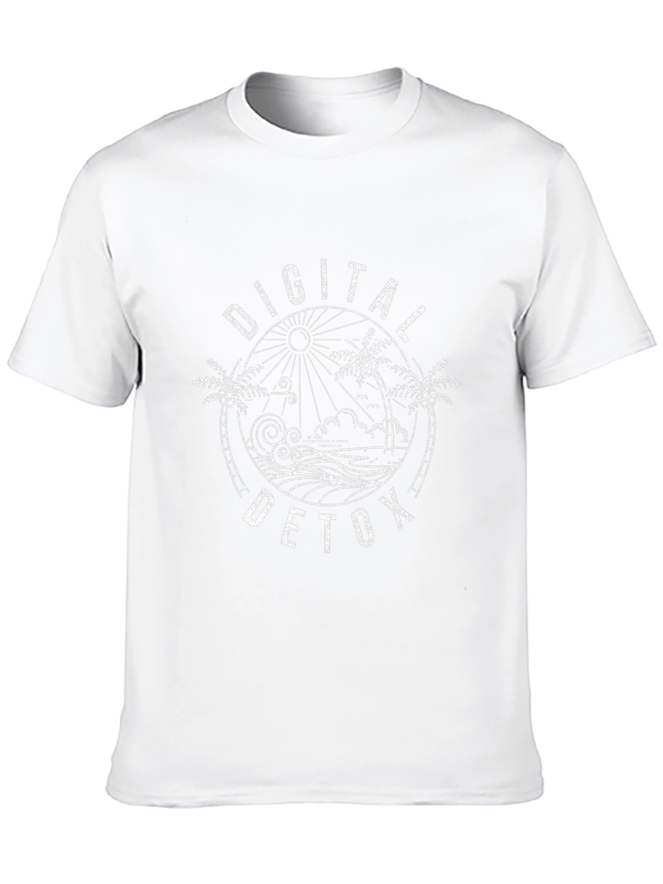 Digital Detox T-Shirt - Beach Vacation Tee