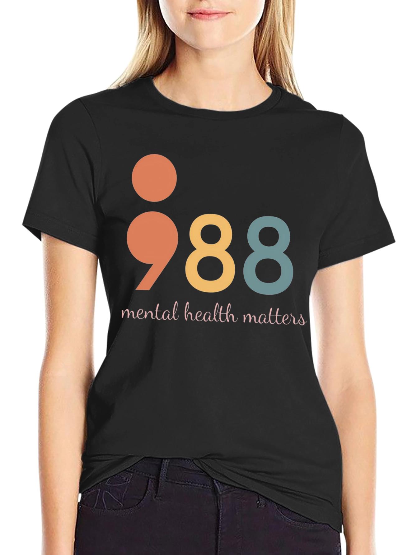 988 Mental Health Matters T-Shirt