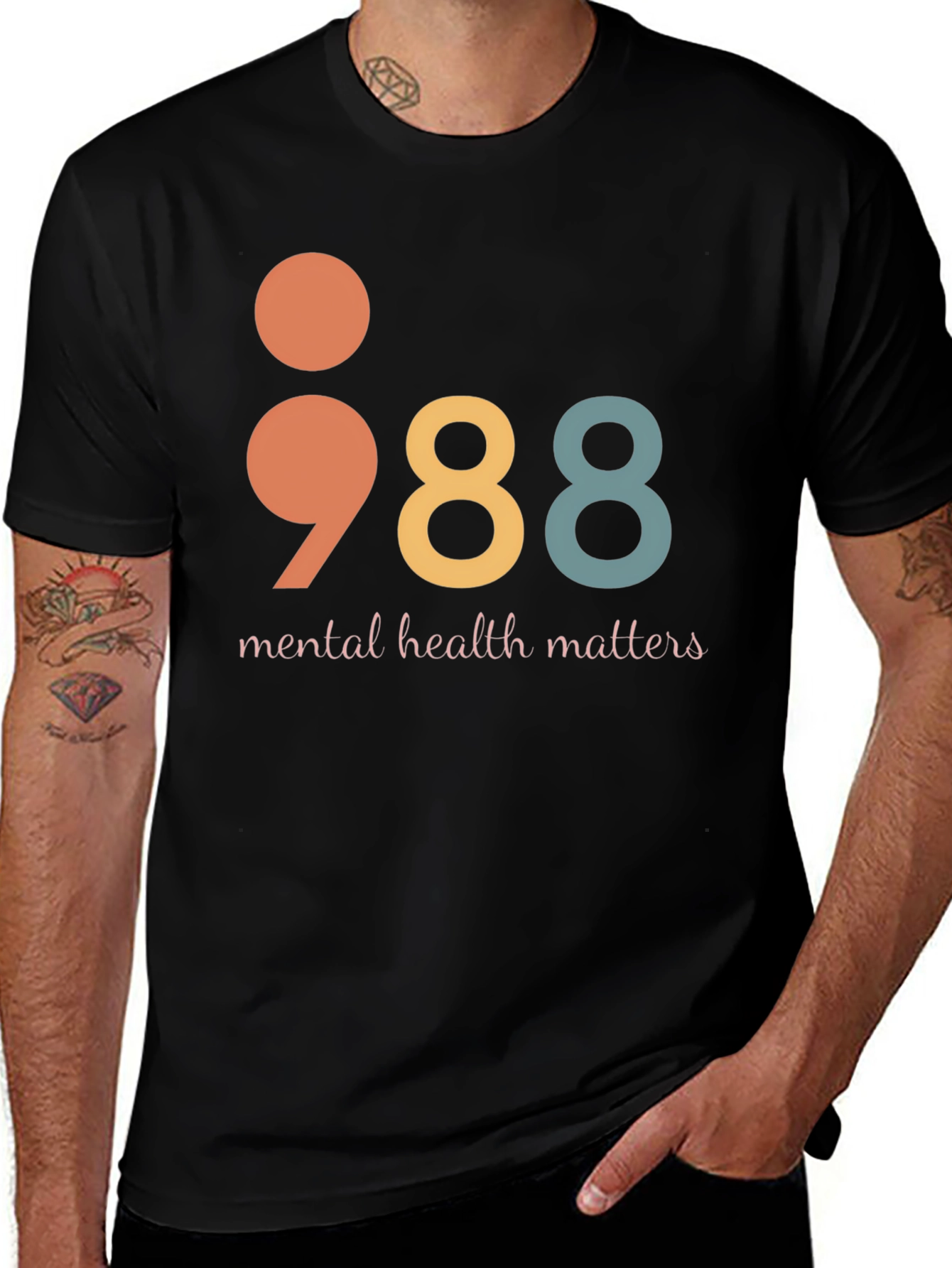 988 Mental Health Matters T-Shirt