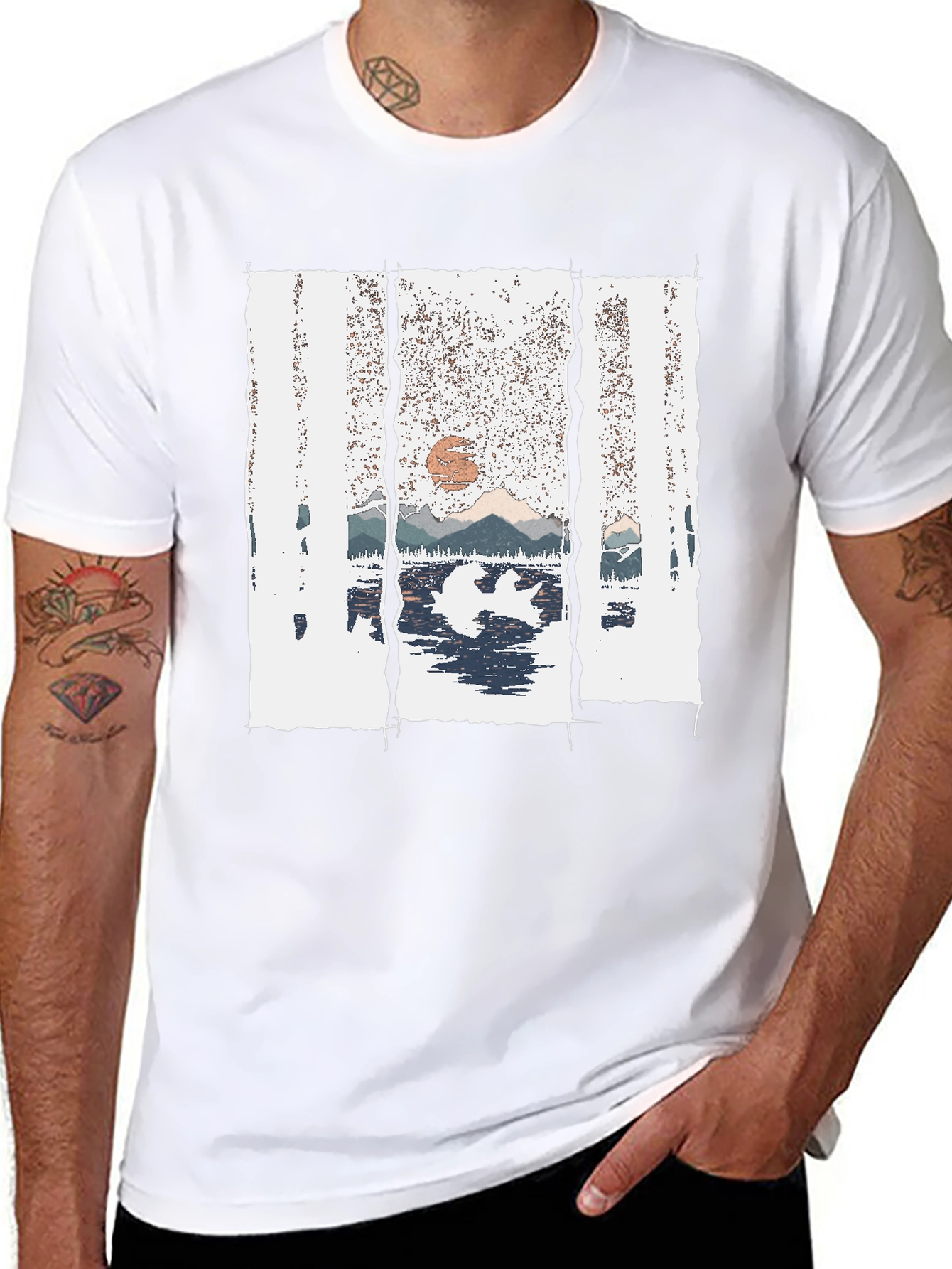Nature Scene Graphic Tee