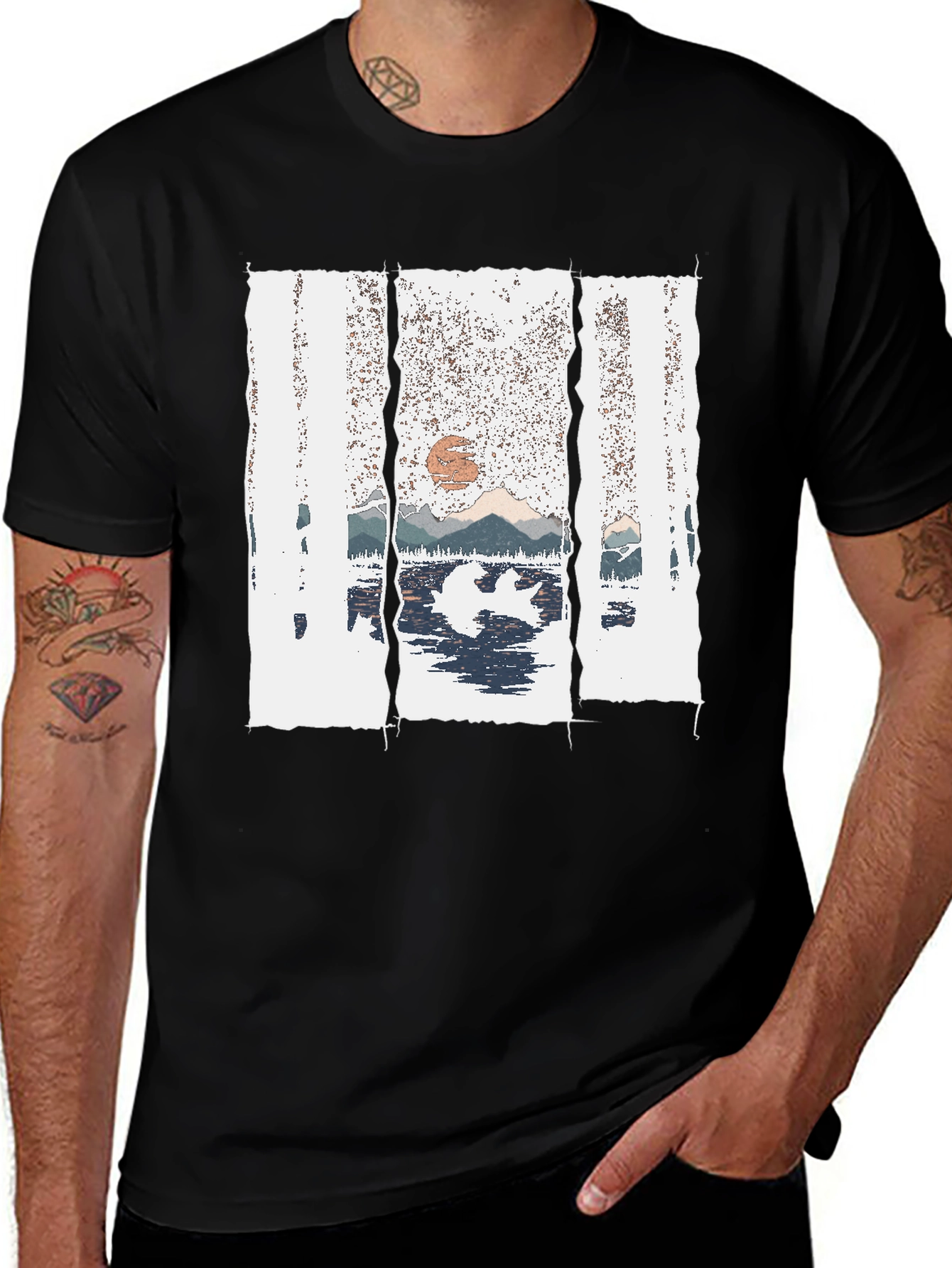 Nature Scene Graphic Tee