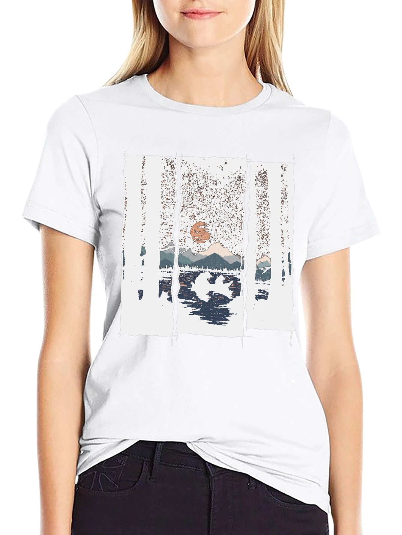 Nature Scene Graphic Tee
