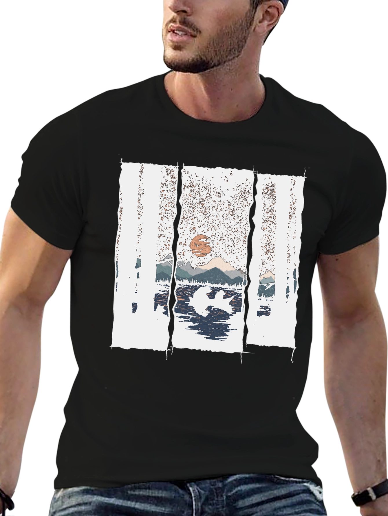 Nature Scene Graphic Tee
