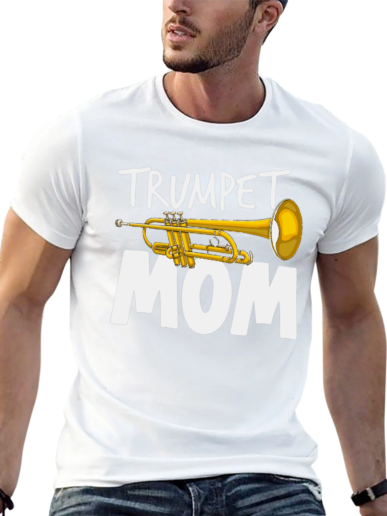 Trumpet Mom T-Shirt - Music Lover Tee