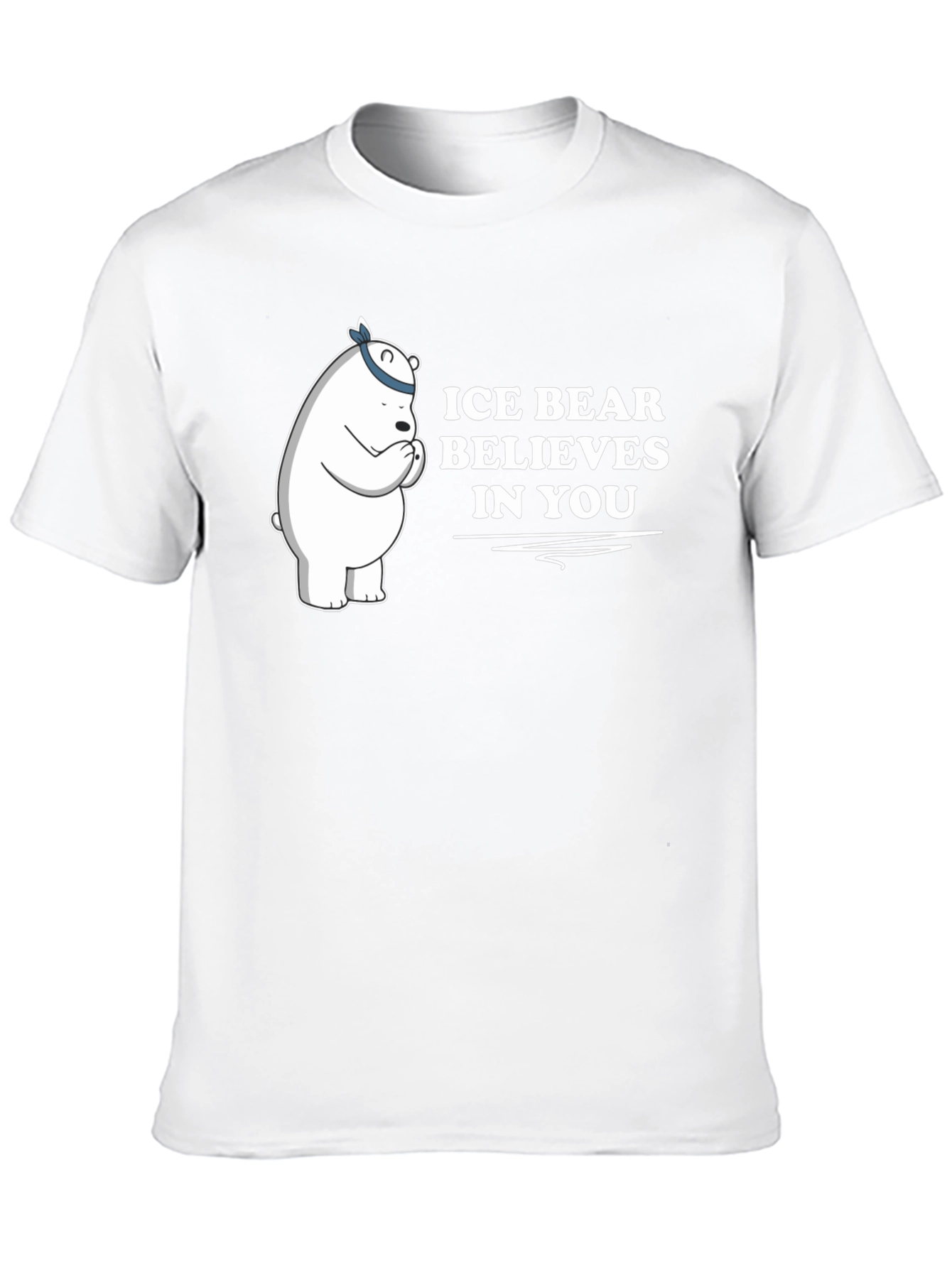 Ice Bear Believes In You Graphic T-Shirt