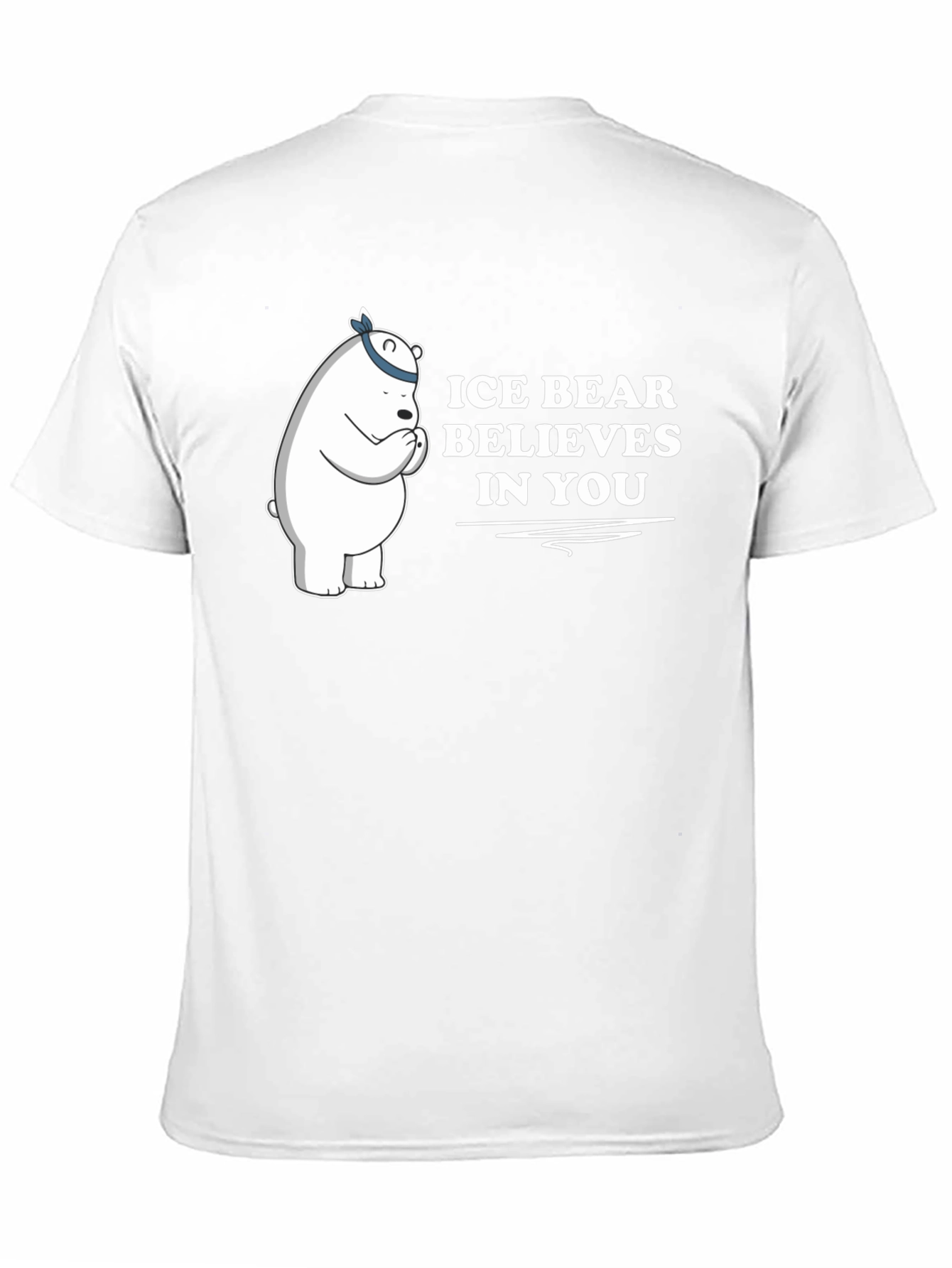 Ice Bear Believes In You Graphic T-Shirt